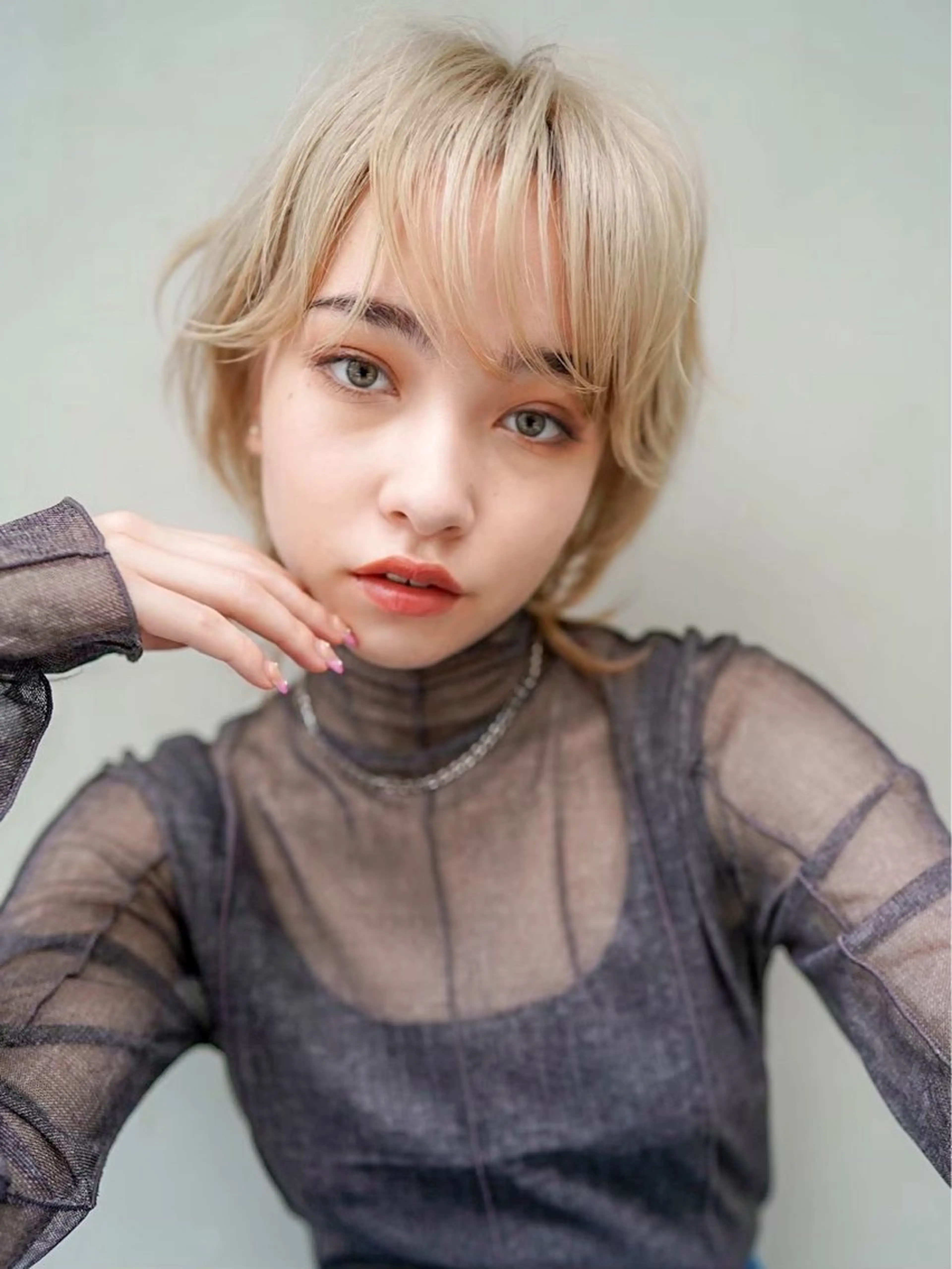 ショート ヘアカラー トリートメント ヘアセット 【GEEKS】 Momoka🪷のヘアスタイル