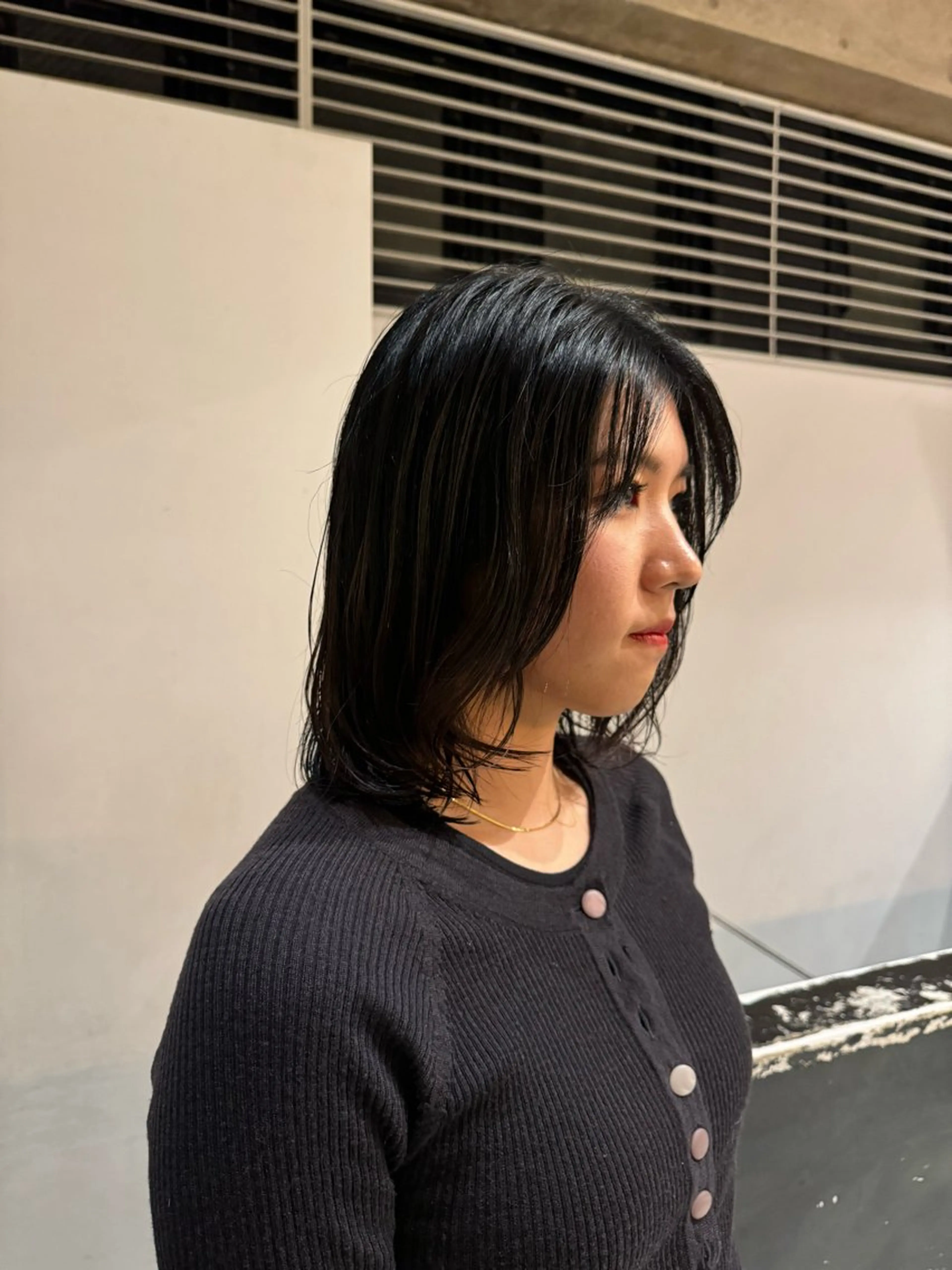 ミディアム Luxe表参道 髪質改善　奈良のヘアスタイル