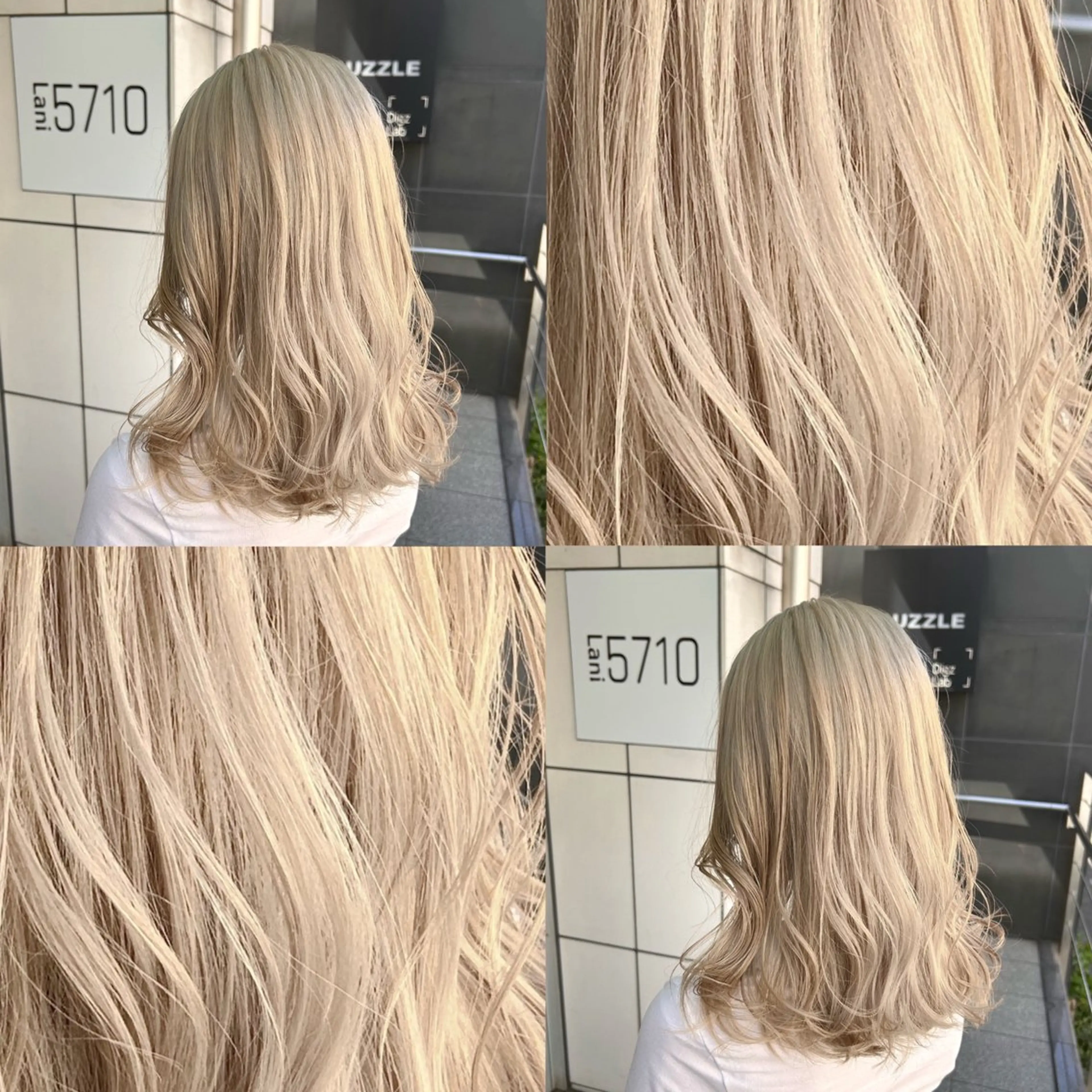 セミロング カラー カット ヘアカラー トリートメント ヘアセット Lani5710所属・🧸ブリーチ特化/前 髪/しょうじりか🎀のヘアスタイル