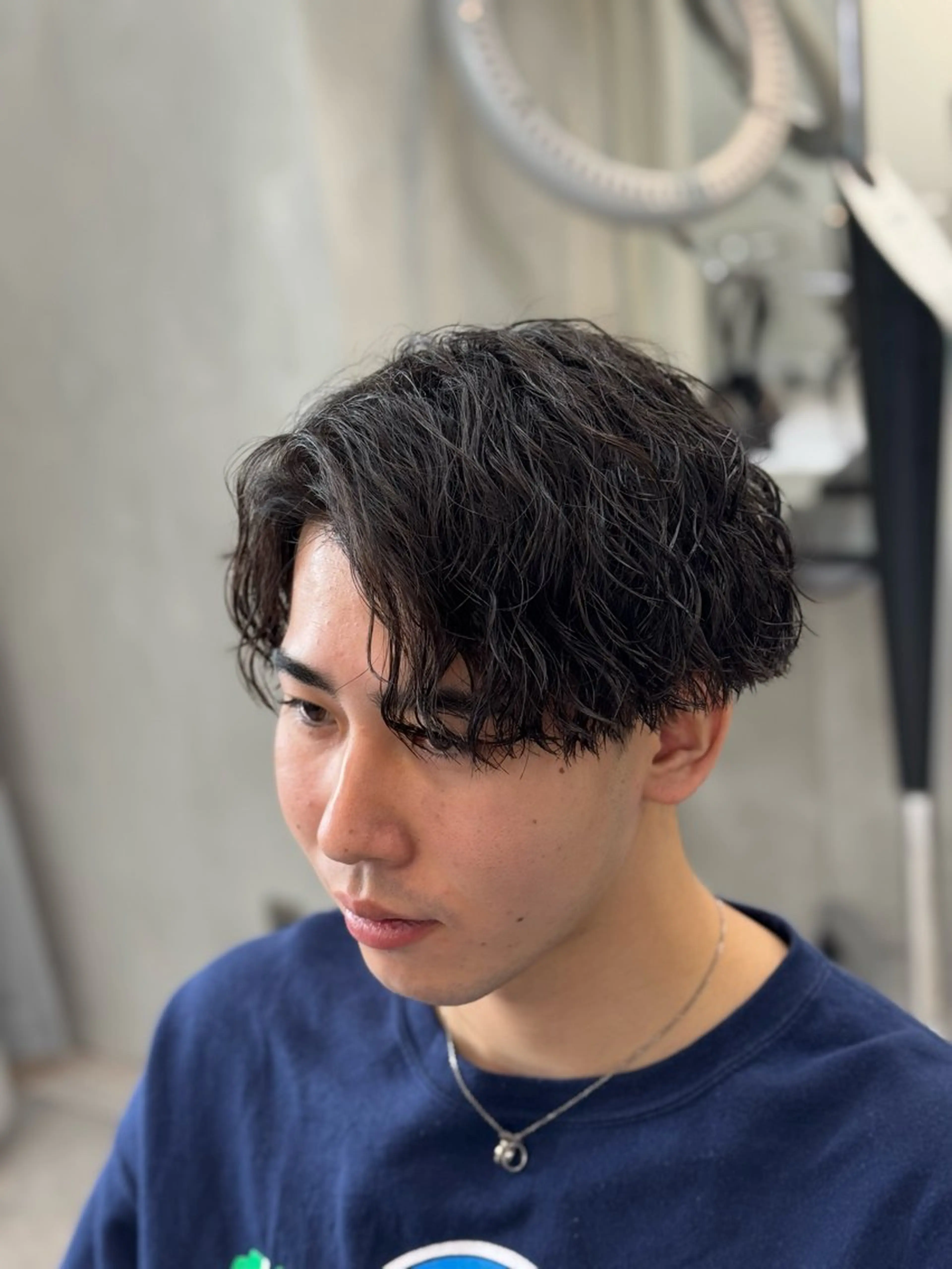 パーマ メンズ メンズパーマ カット パーマ 大宮メンズ特化/パー マ職人/小川藍人のヘアスタイル