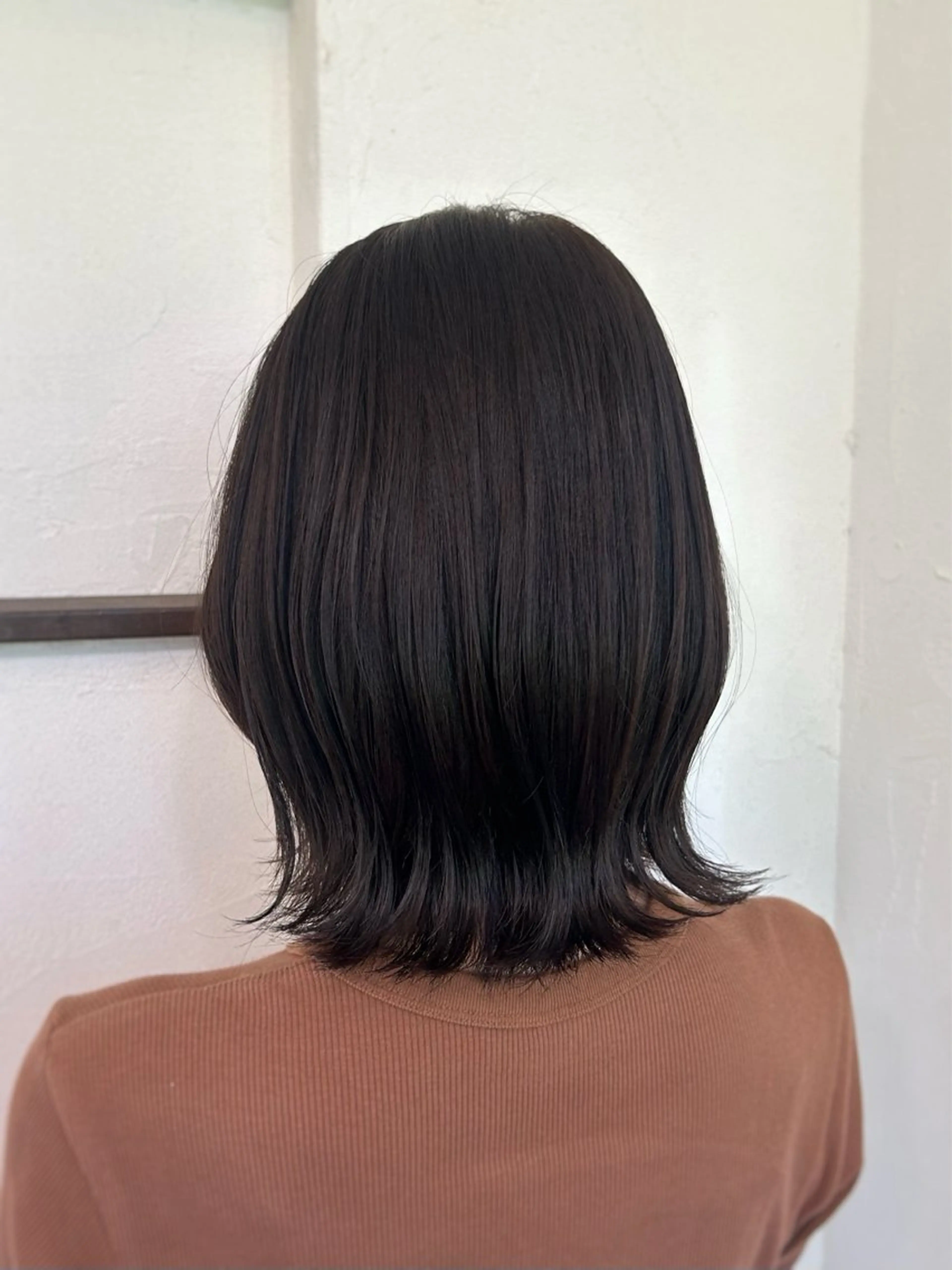 ミディアム ヘアカラー トリートメント たきぐち さくらのヘアスタイル