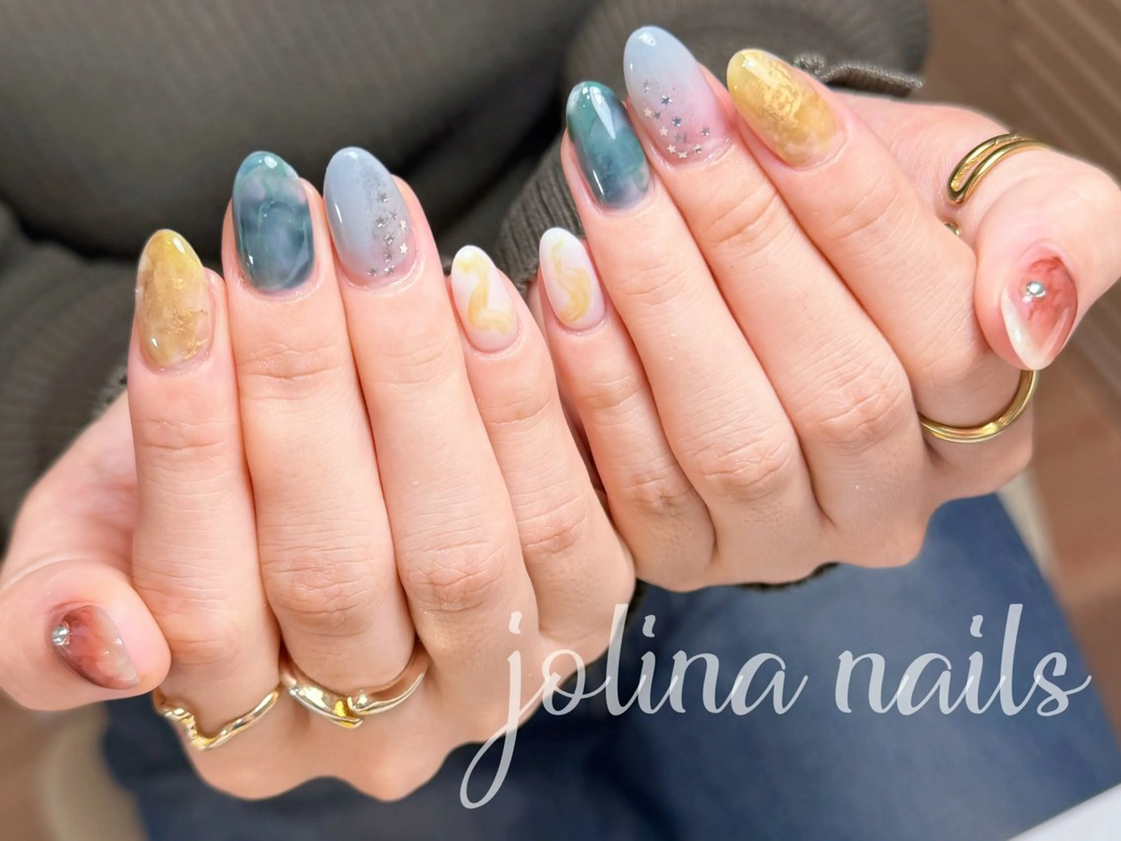 ネイル ハンドネイル jolina nails鶴見店のネイルデザイン