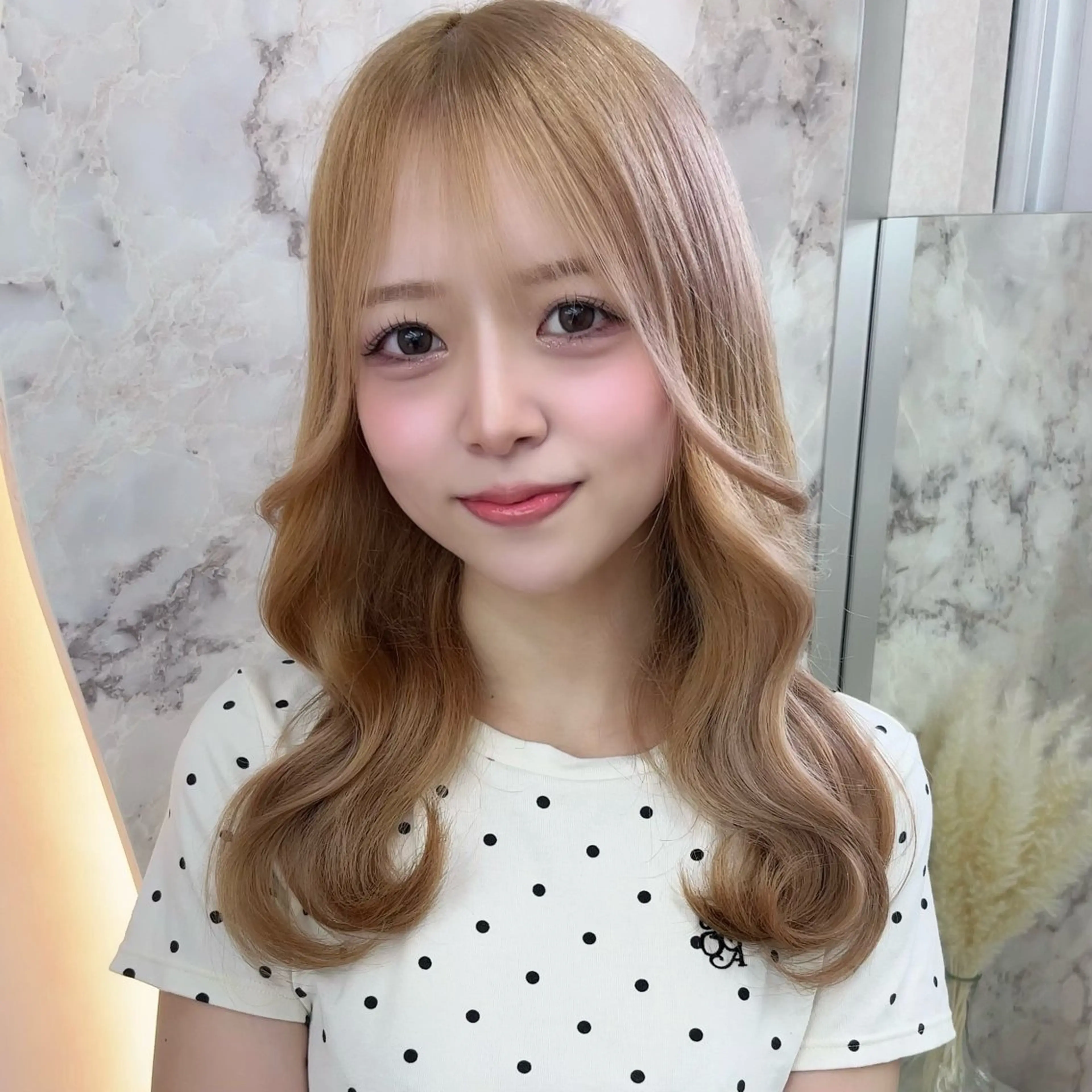 セミロング カラー Essbylovis ♡chihinaのヘアスタイル