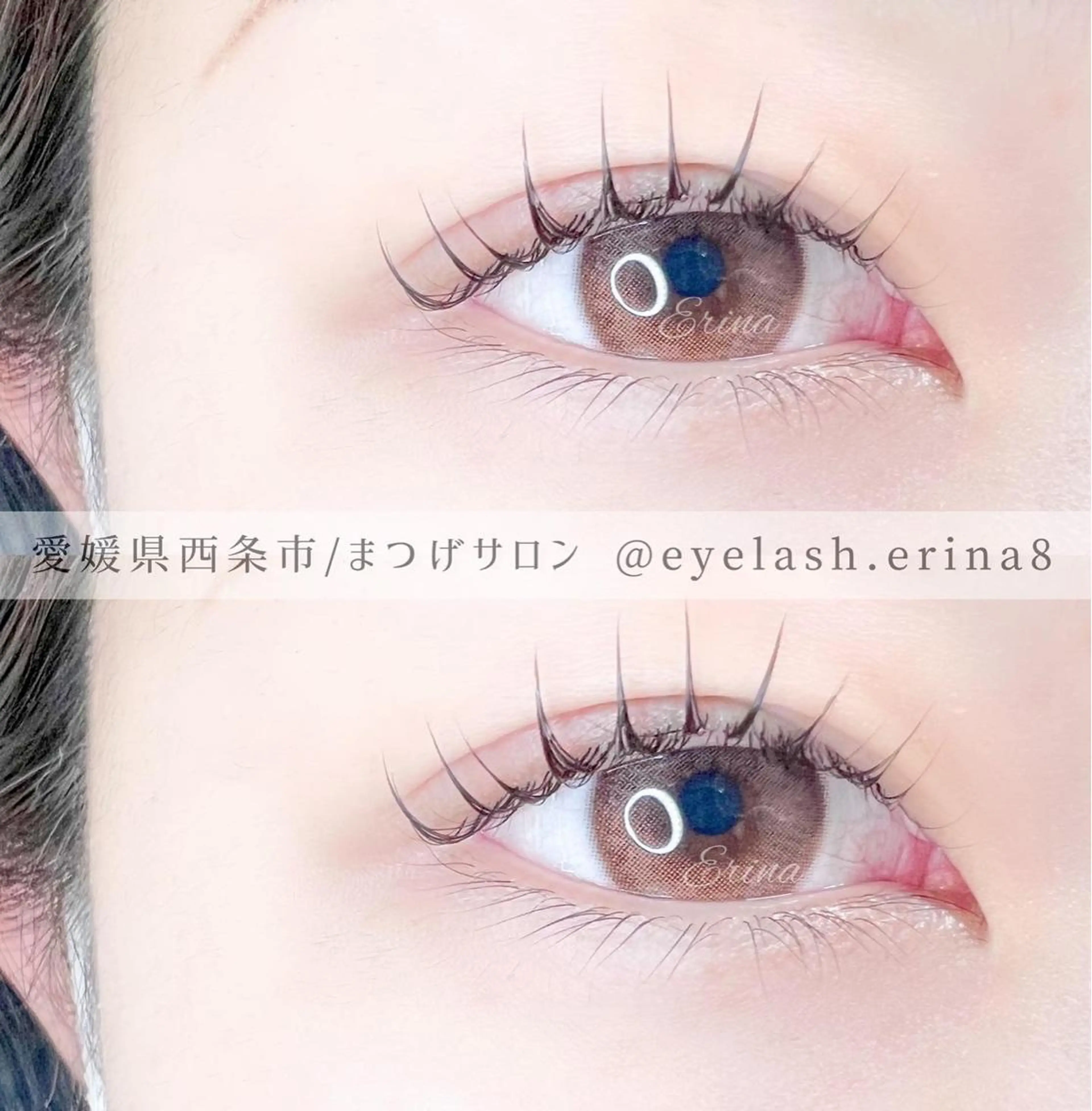 マツエク・マツパ Dimples所属・Dimples ERINAのマツエク・マツパデザイン