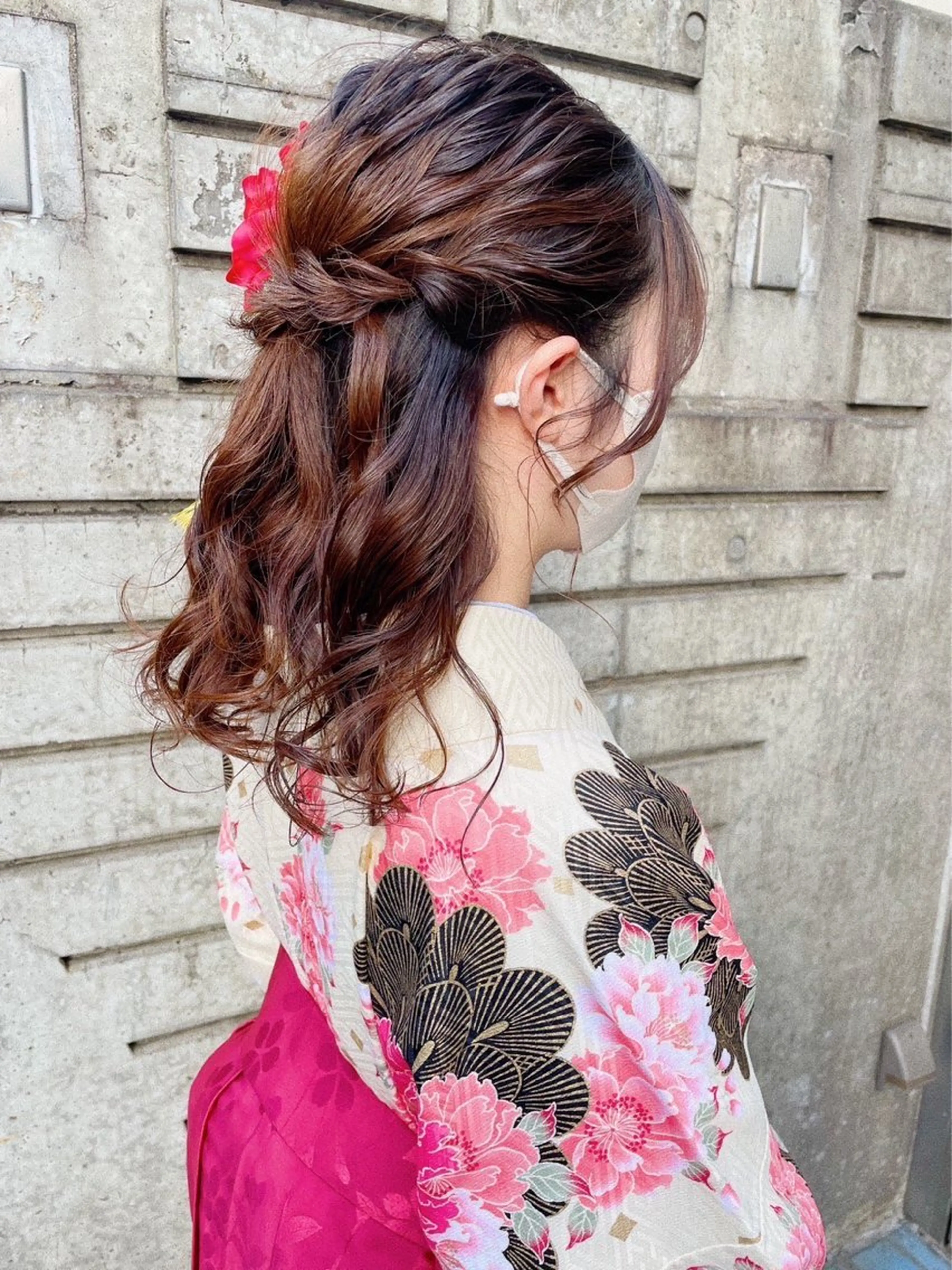 ヘアアレンジ ダブルカラー🦖 /髪質改善⚡️しおりのヘアスタイル