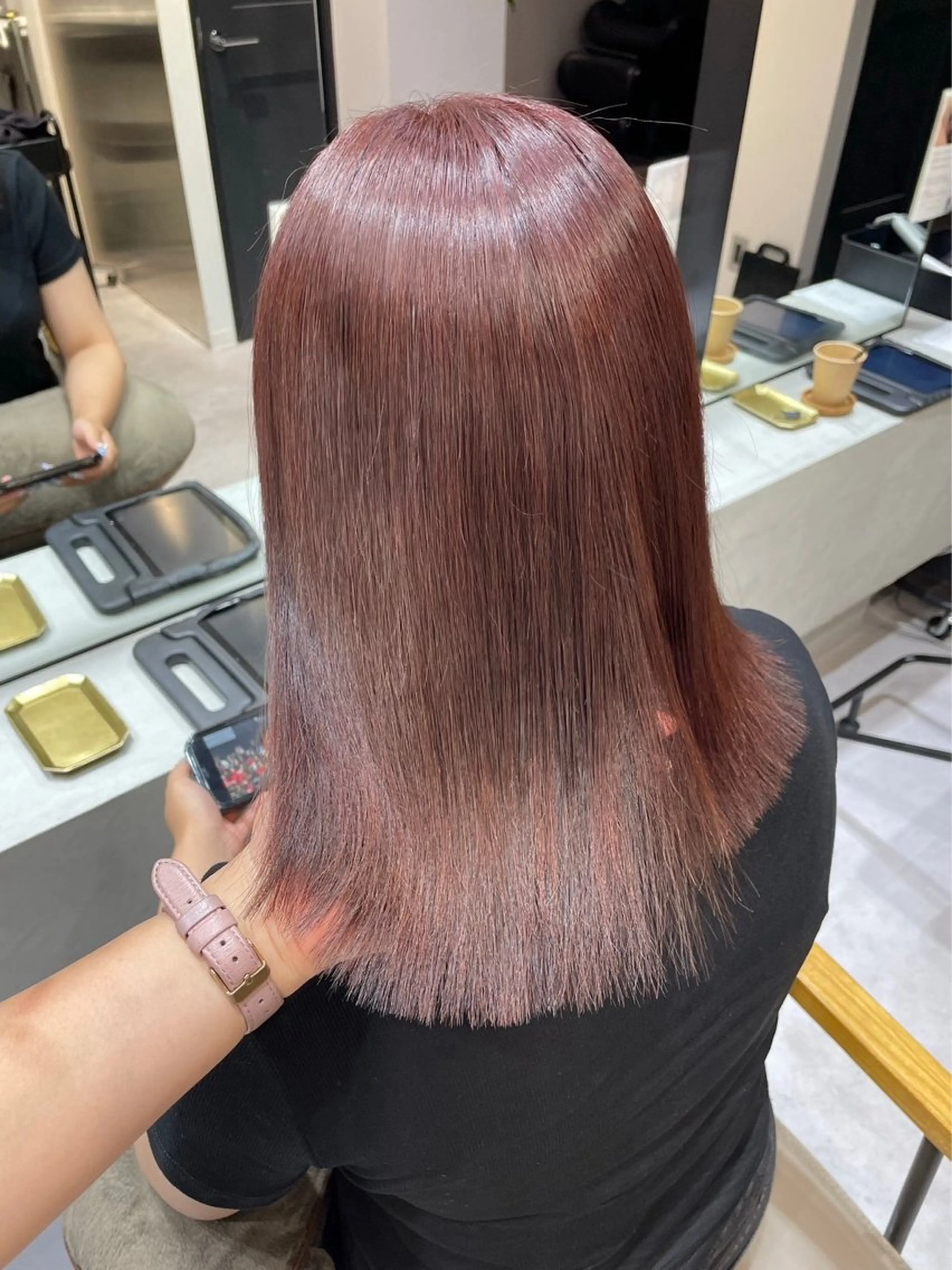 ロング カラー カット特化| 前髪｜みひろのヘアスタイル