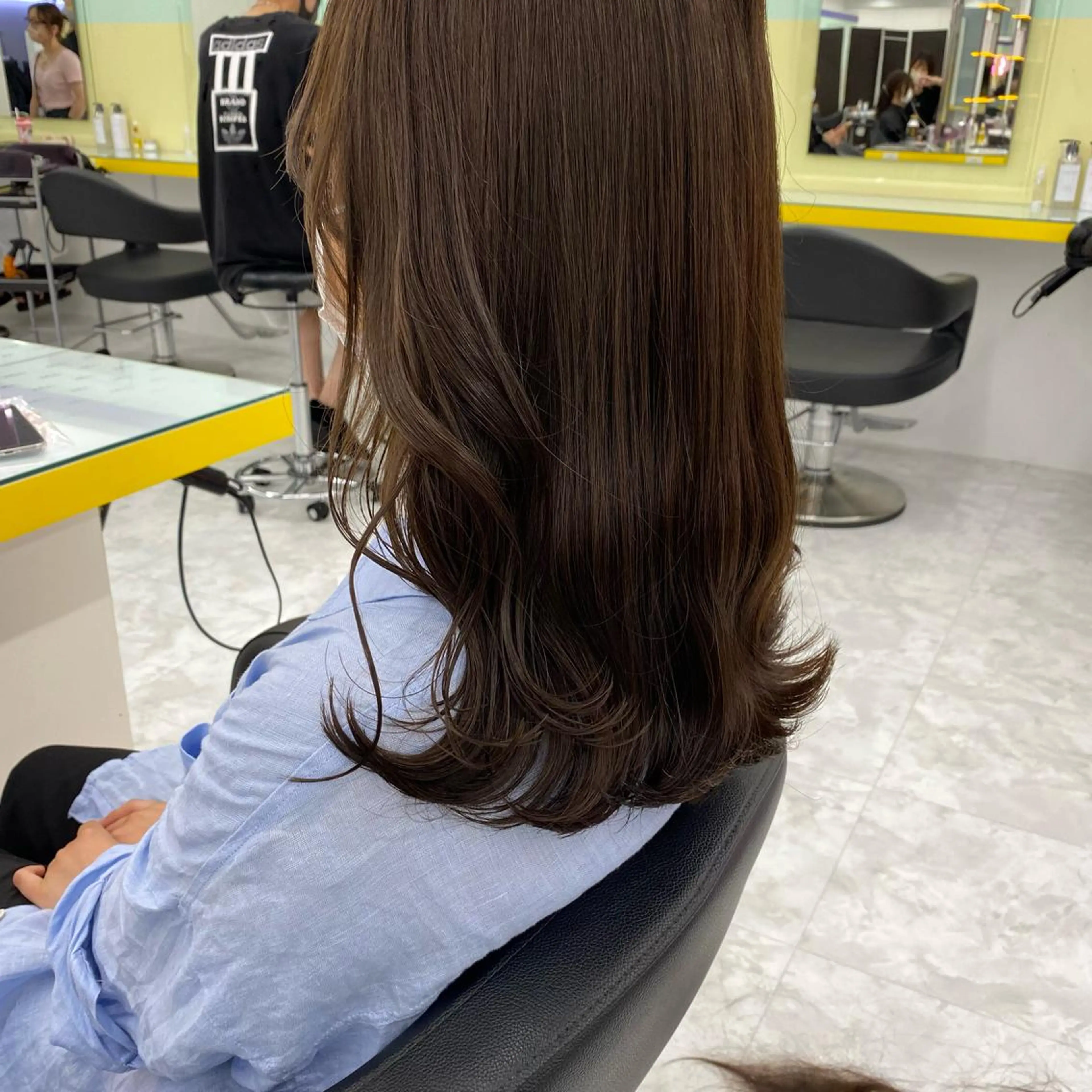 ショート カラー パーマ ヘアアレンジ メンズ キッズ ネイル マツエク・マツパ アイブロウ アッシュ ベージュカラー Lumo所属・💖横浜ブリーチなし 💖MIHOのヘアスタイル