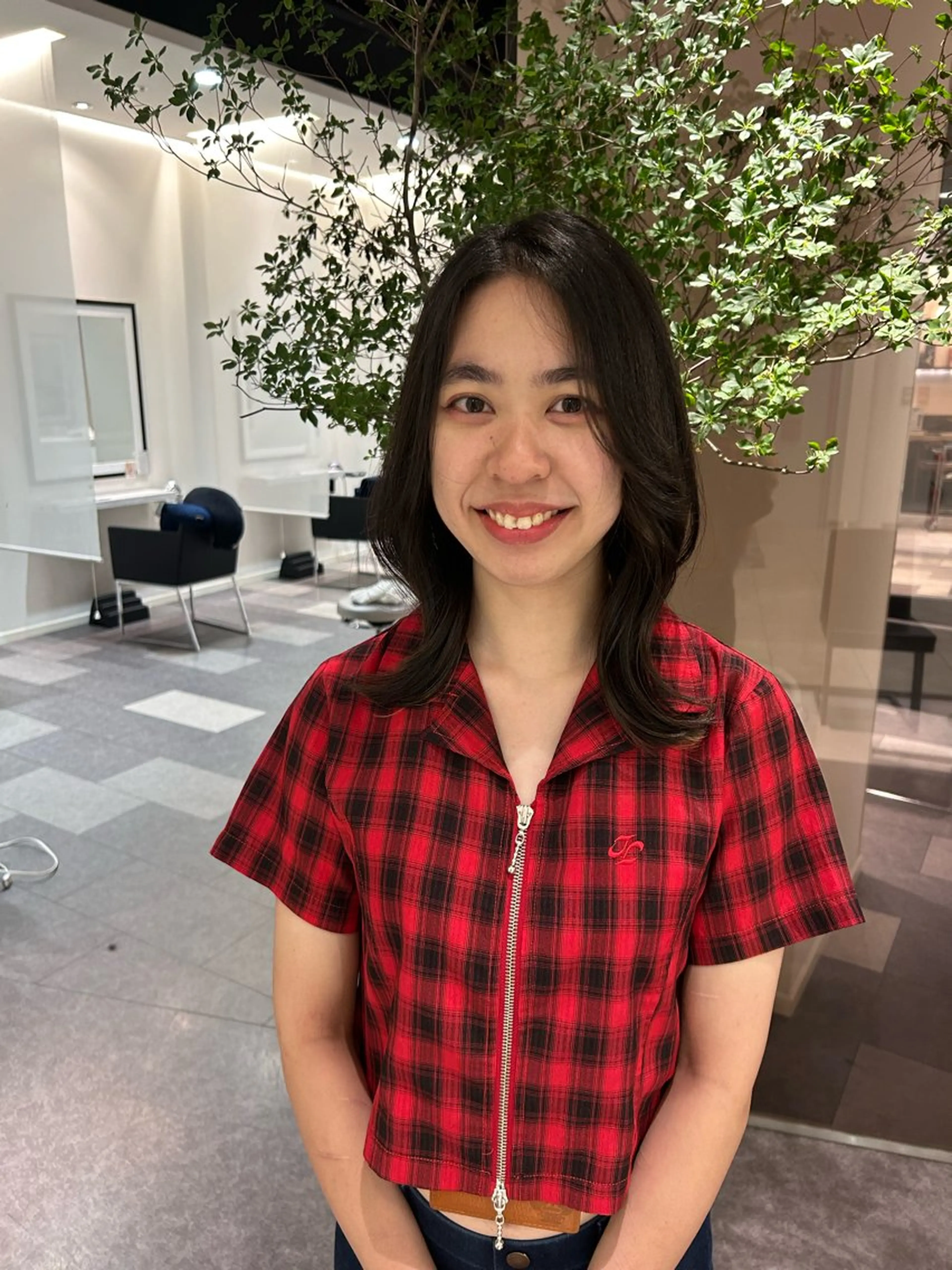ミディアム K-two名古屋所属・ショートカット 中原優美のヘアスタイル