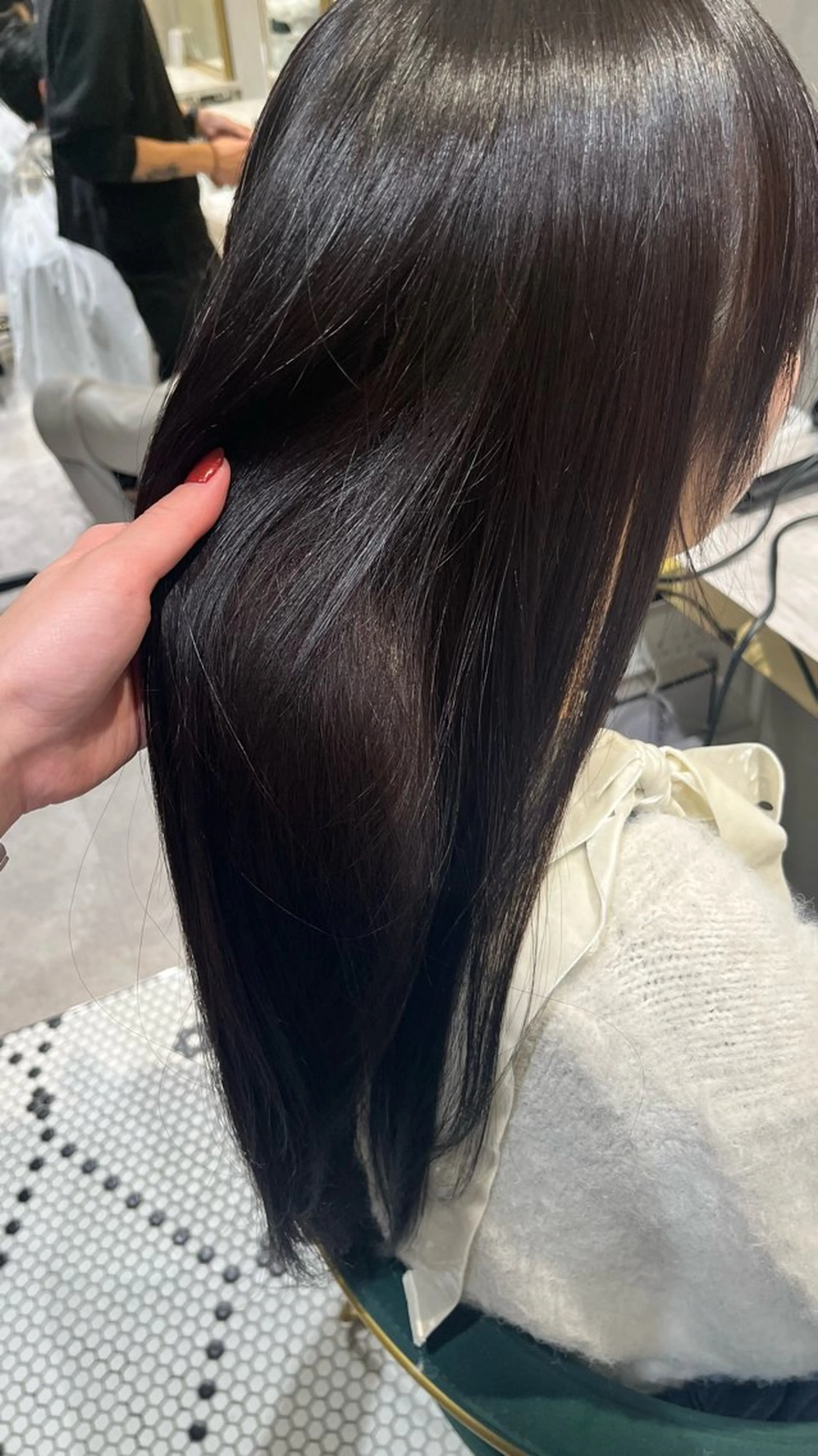 ロング カラー 新宿/アシスタント AiNAのヘアスタイル