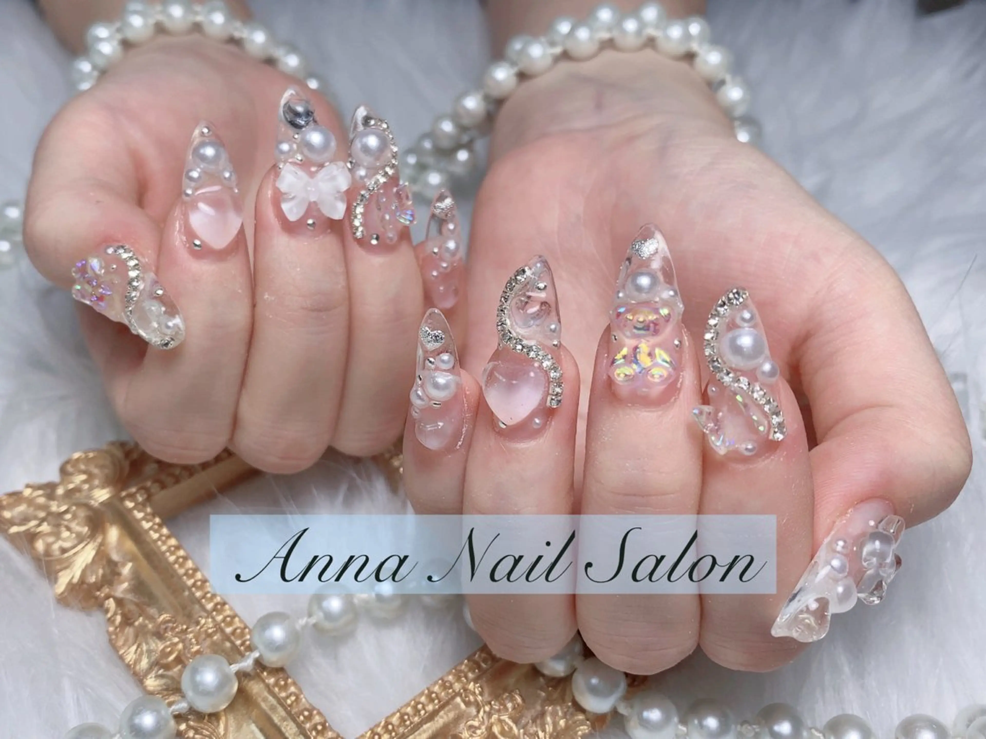 ネイル ハンドネイル 🩵ANNA Nail  🩵のネイルデザイン