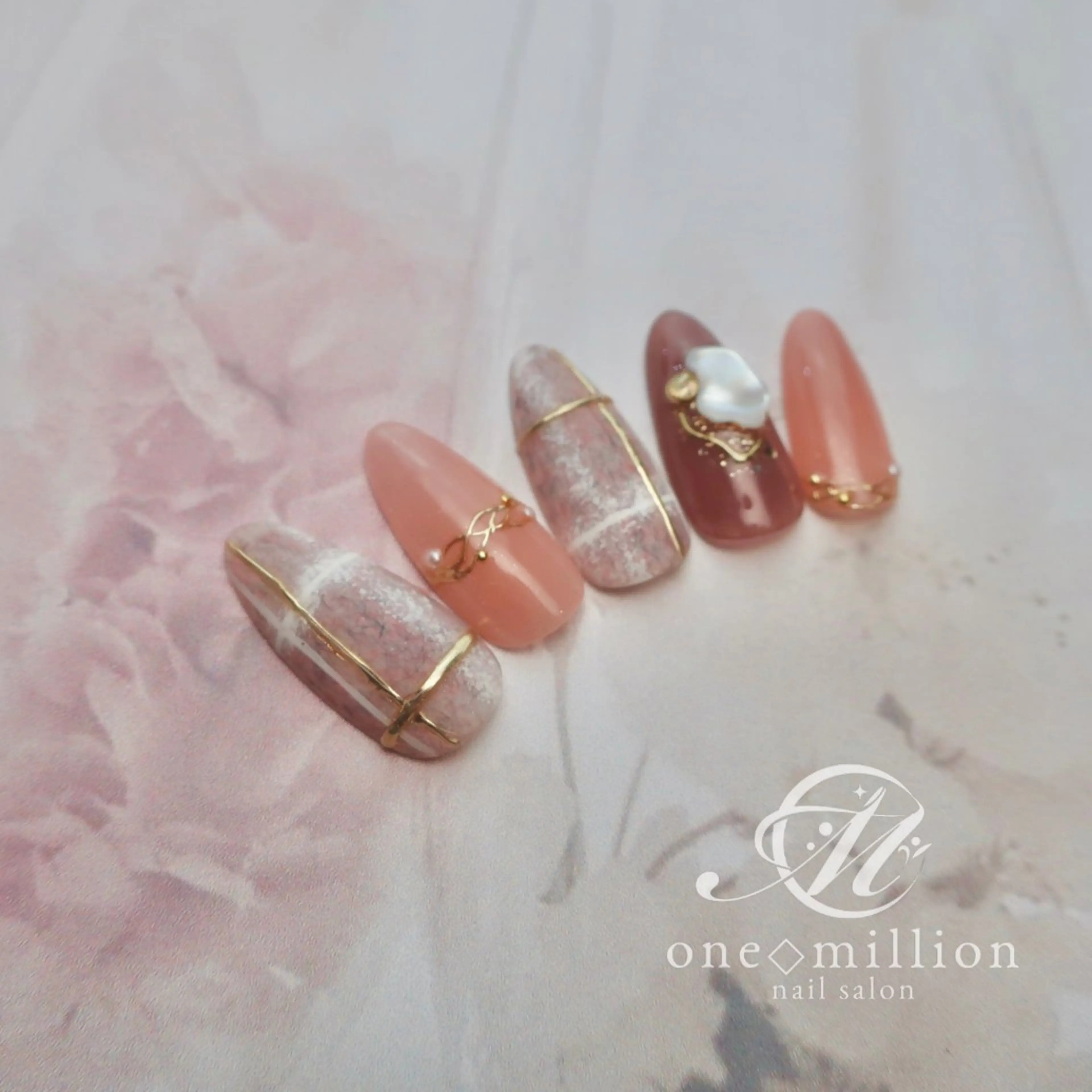 ネイル nail salon ワンミリオンのネイルデザイン