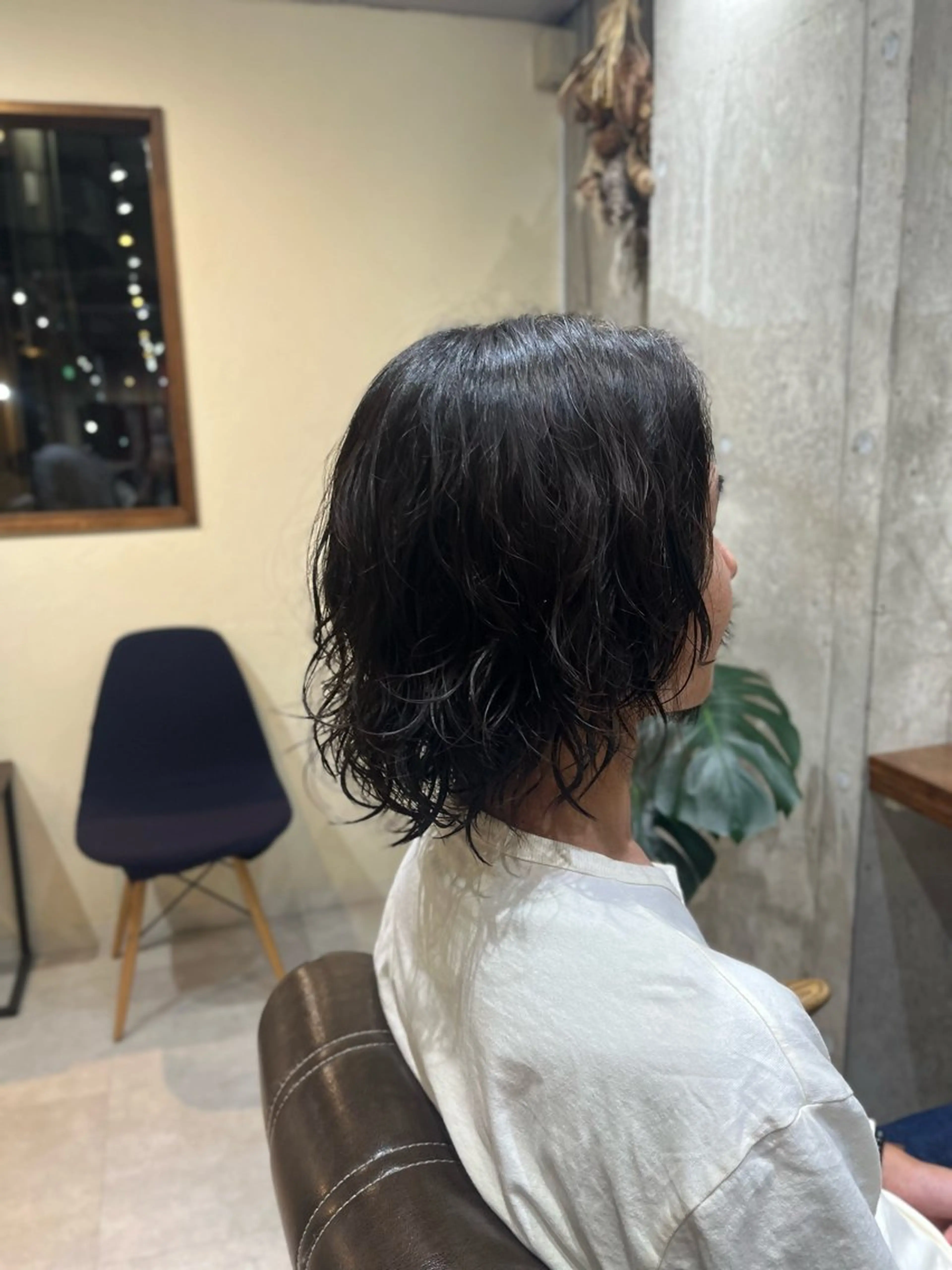 ミディアム ミディアムパーマ mizo /ケアカラー/登戸のヘアスタイル