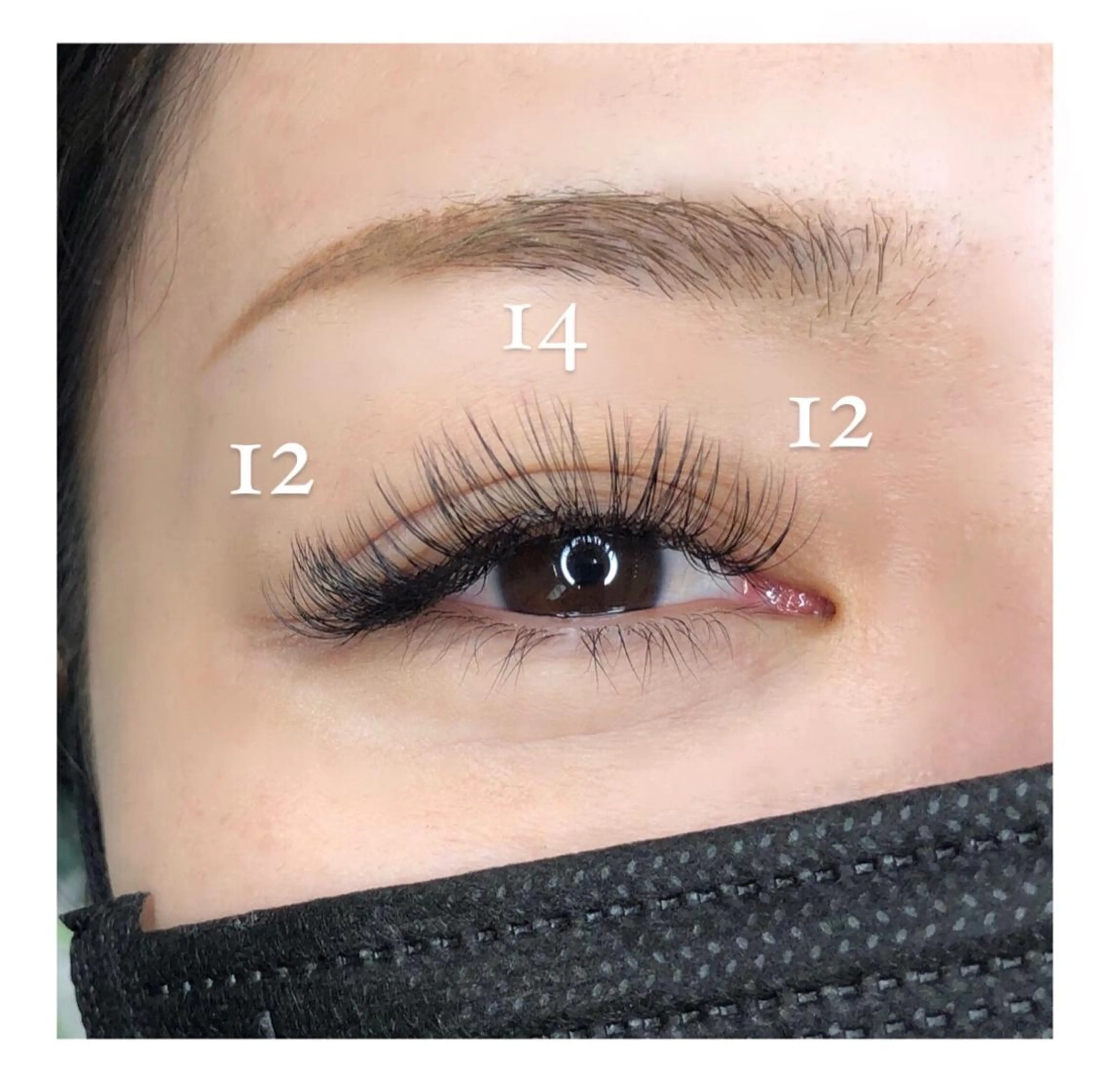 マツエク・マツパ Dカール ボリュームラッシュ Beauty Salon Karen所属・島袋 育子のマツエク・マツパデザイン