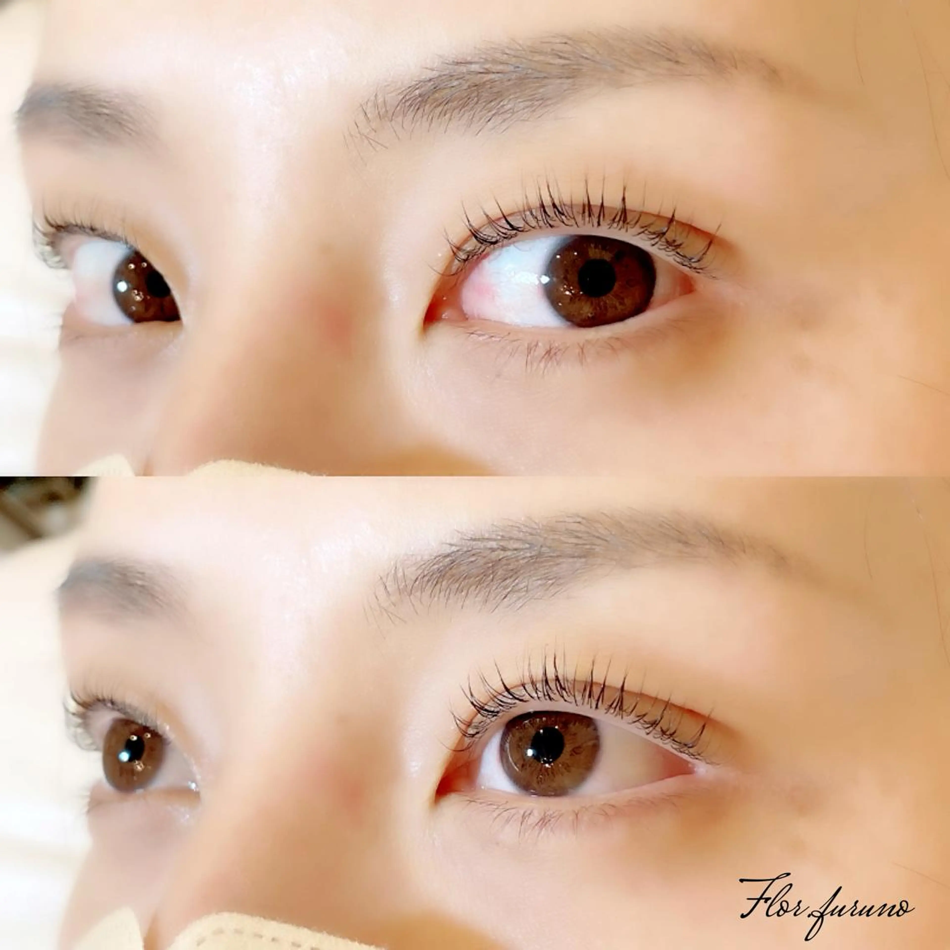 マツエク・マツパ アイブロウ パリジェンヌラッシュリフト Flor上大岡 ＊フルノ リナ＊のマツエク・マツパデザイン