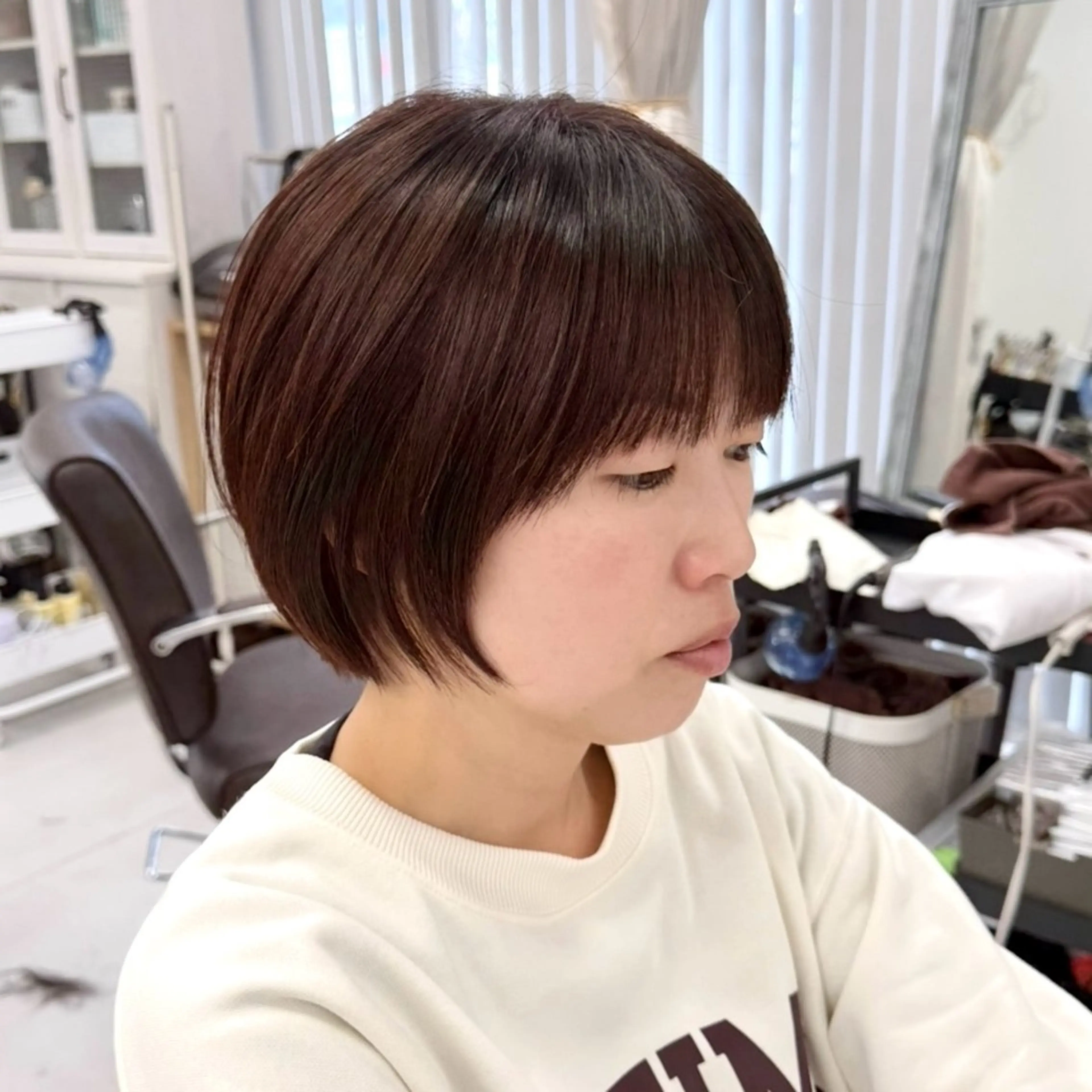 ショート 榎本 雪来 LEV.のヘアスタイル