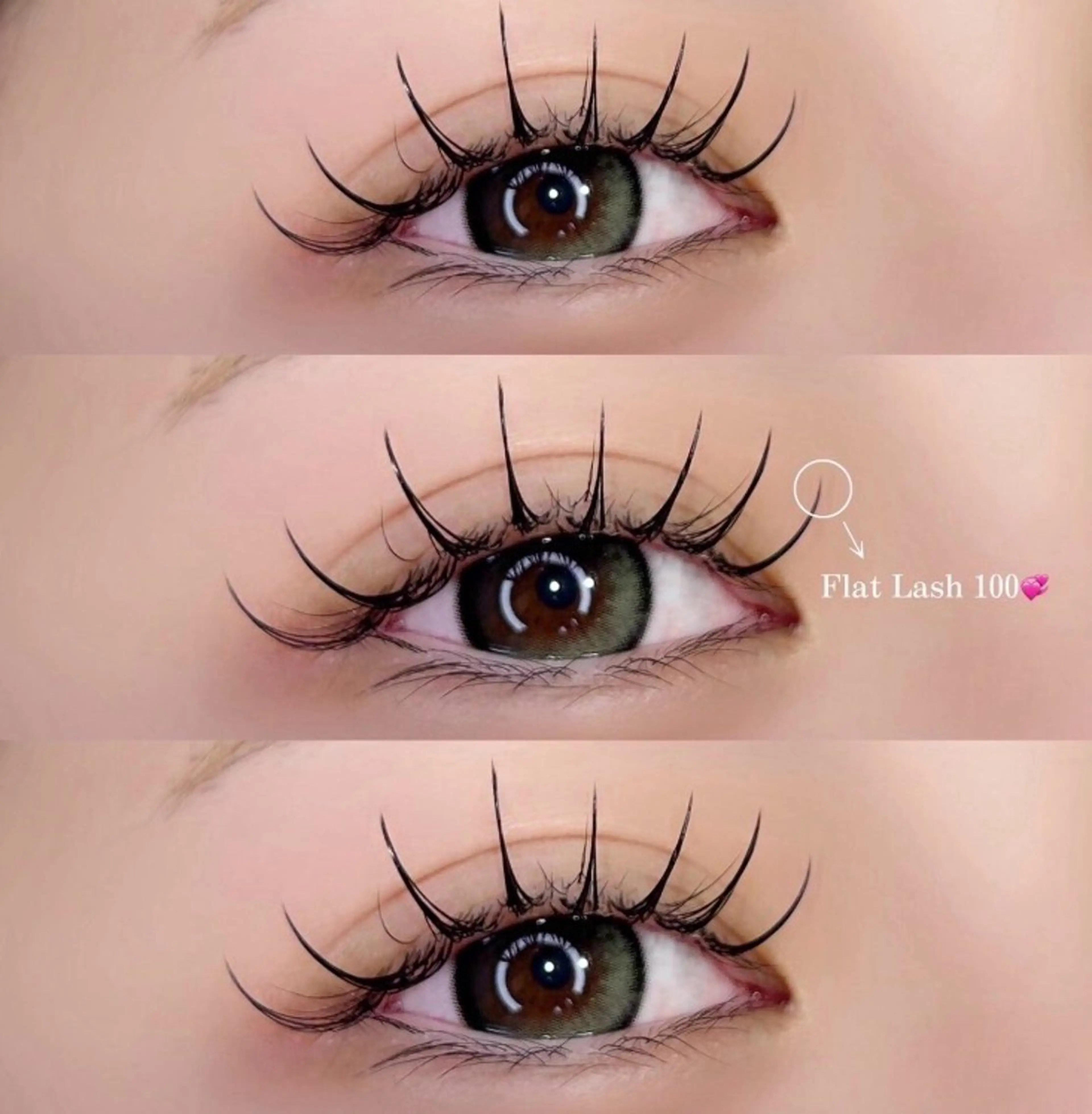 マツエク・マツパ Minyon 阪急梅田店所属・AYANA 🎀のマツエク・マツパデザイン