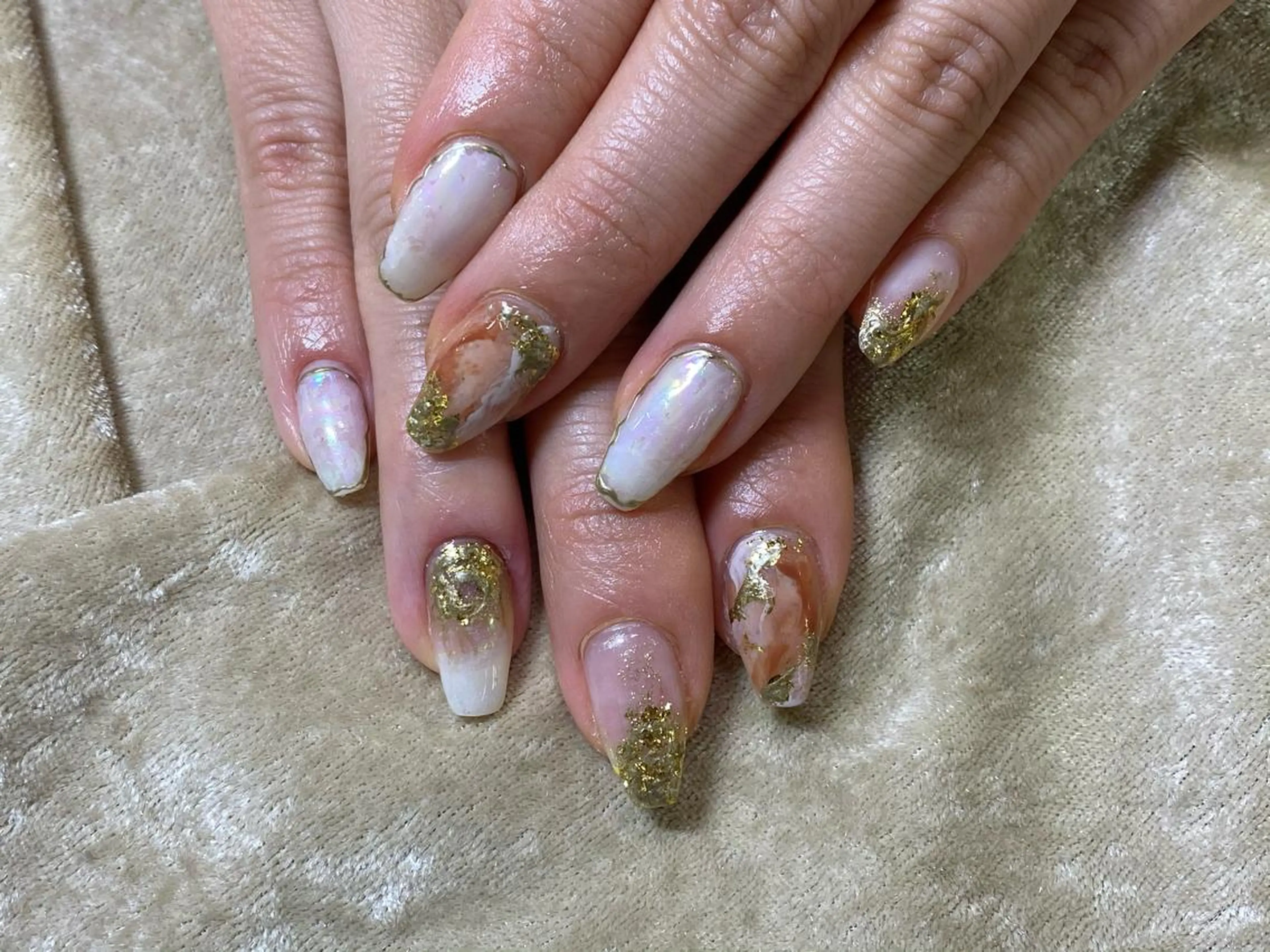 ネイル ハンドネイル L'ecrin所属・L'ecrin 田中のネイルデザイン