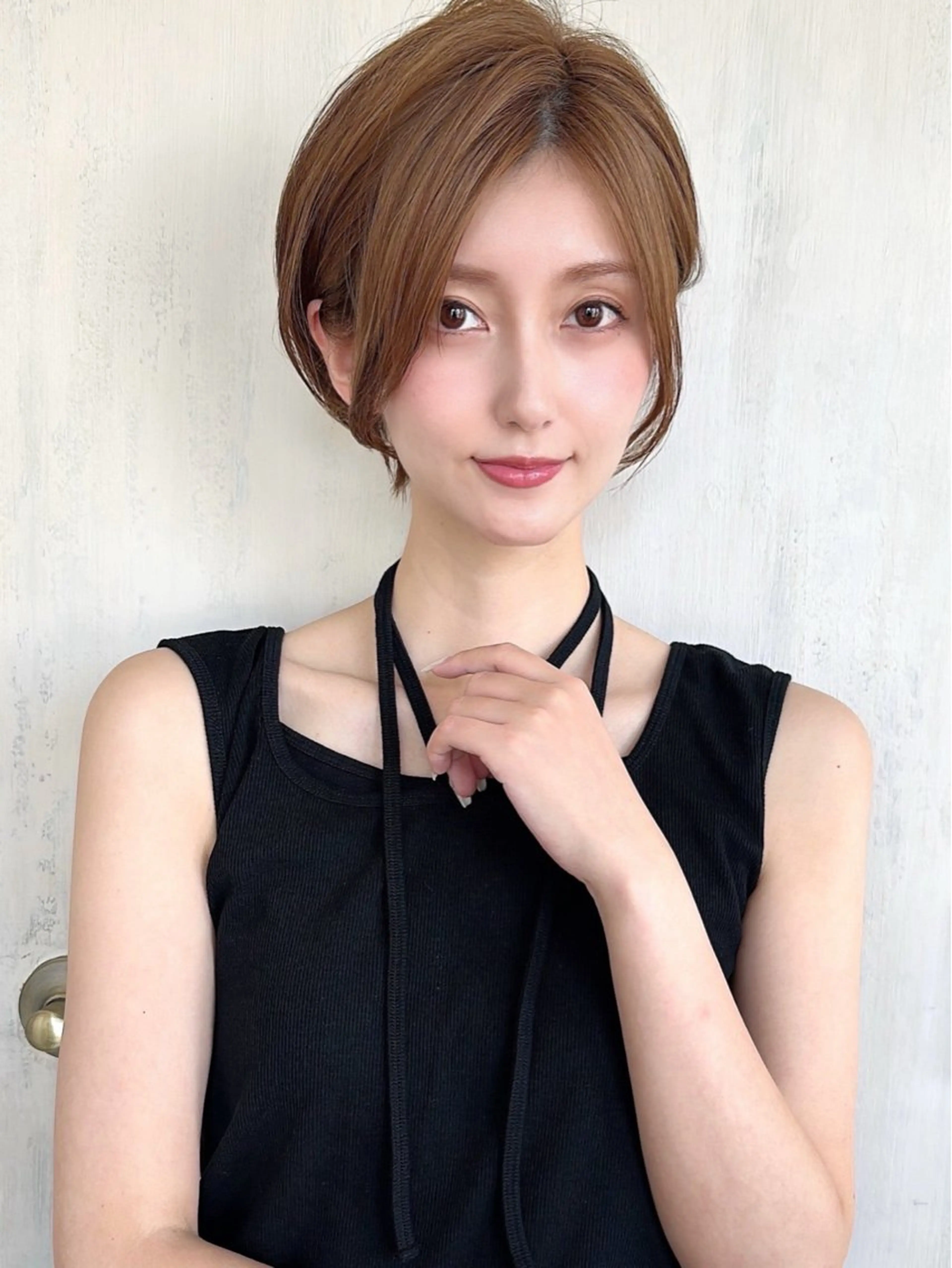 ショート カラー ショートボブ ボブ 似合わせカット ショートヘア 小顔カット カット ヘアカラー トリートメント ショート、ボブの神✨ 峯朋也✂︎✨のヘアスタイル