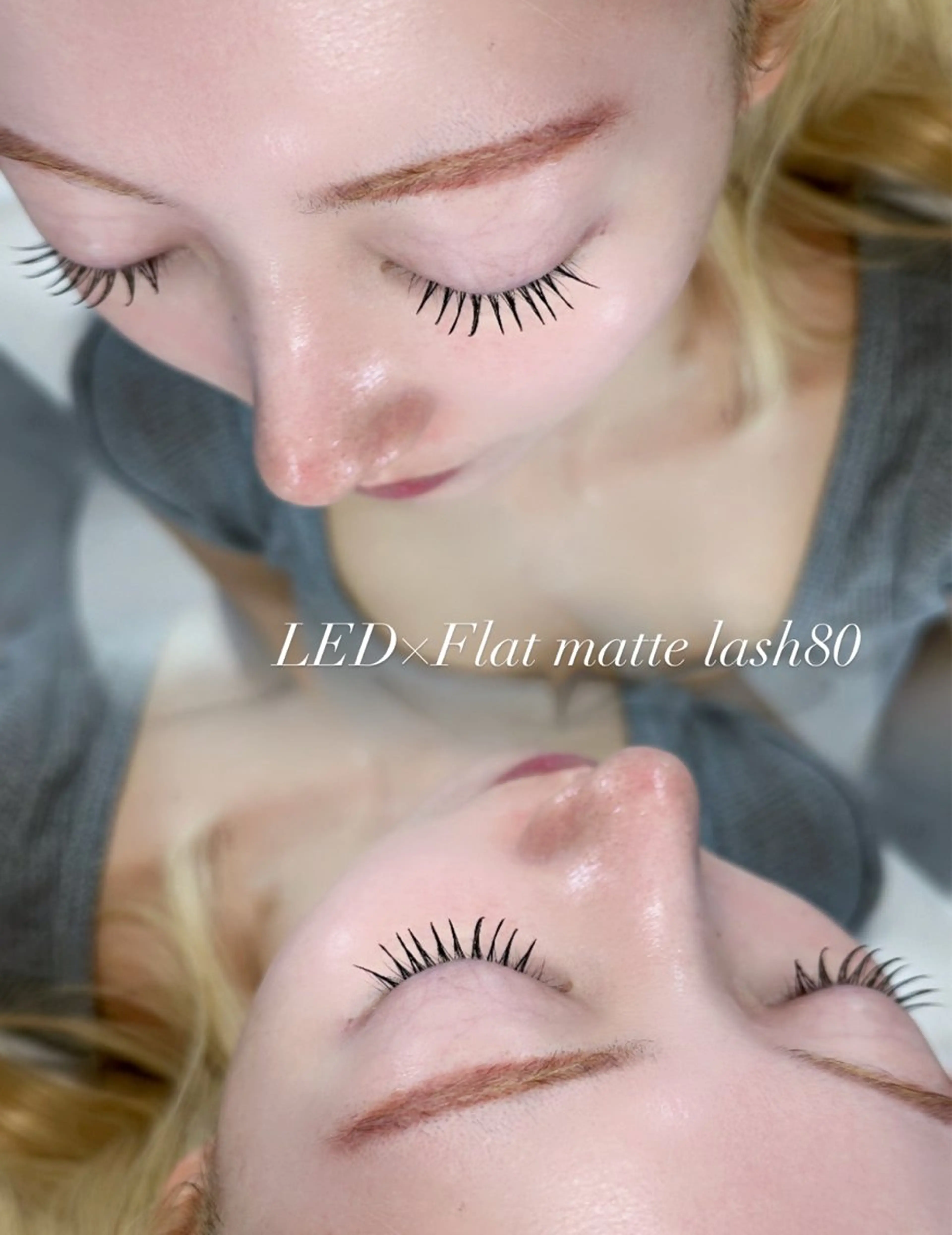 LED×フラットマットラッシュ80本の写真