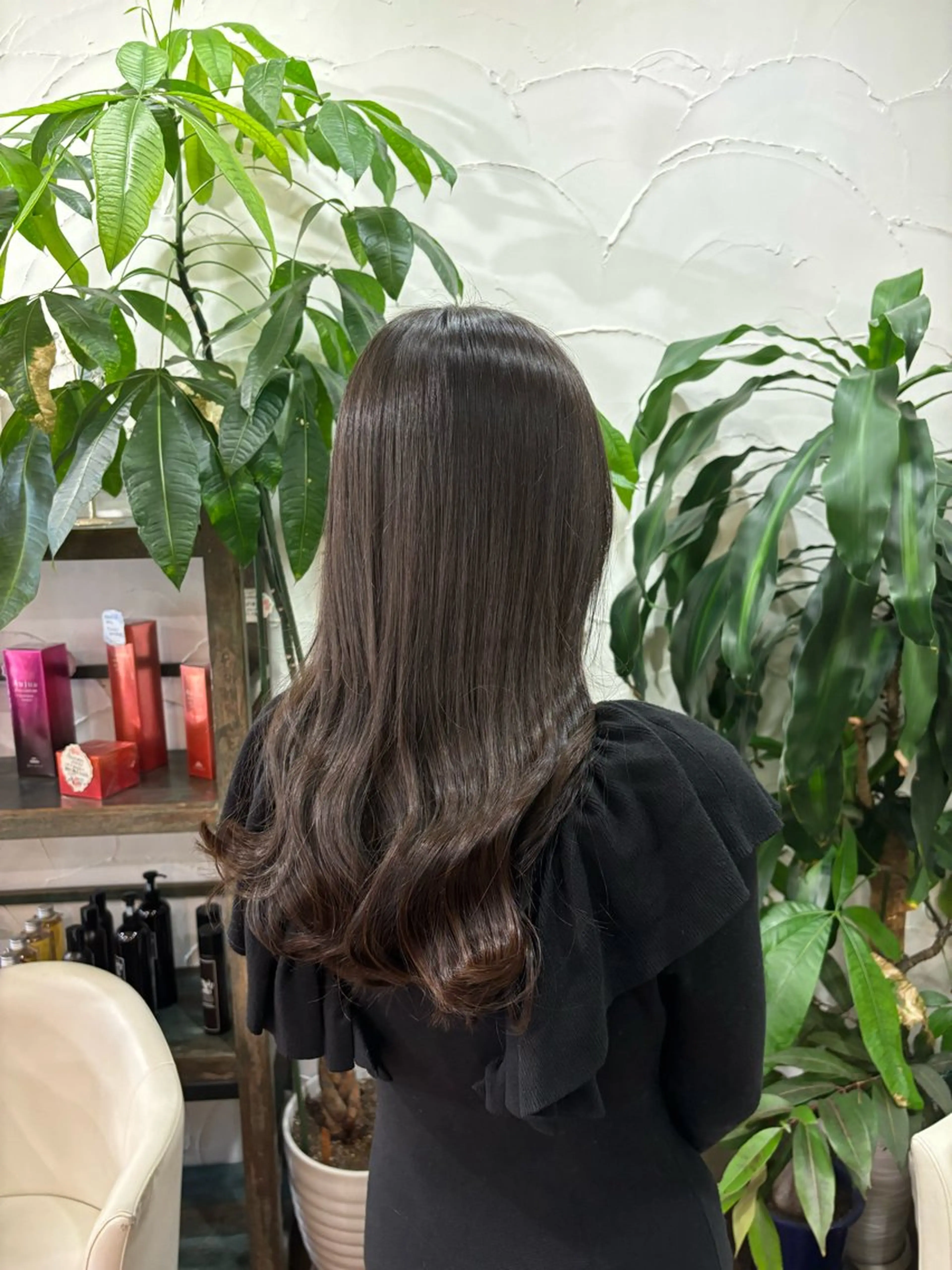 ロング カラー ヘアカラー トリートメント ヘッドスパ ブリーチ特化/透明感 カラー森山陽向のヘアスタイル