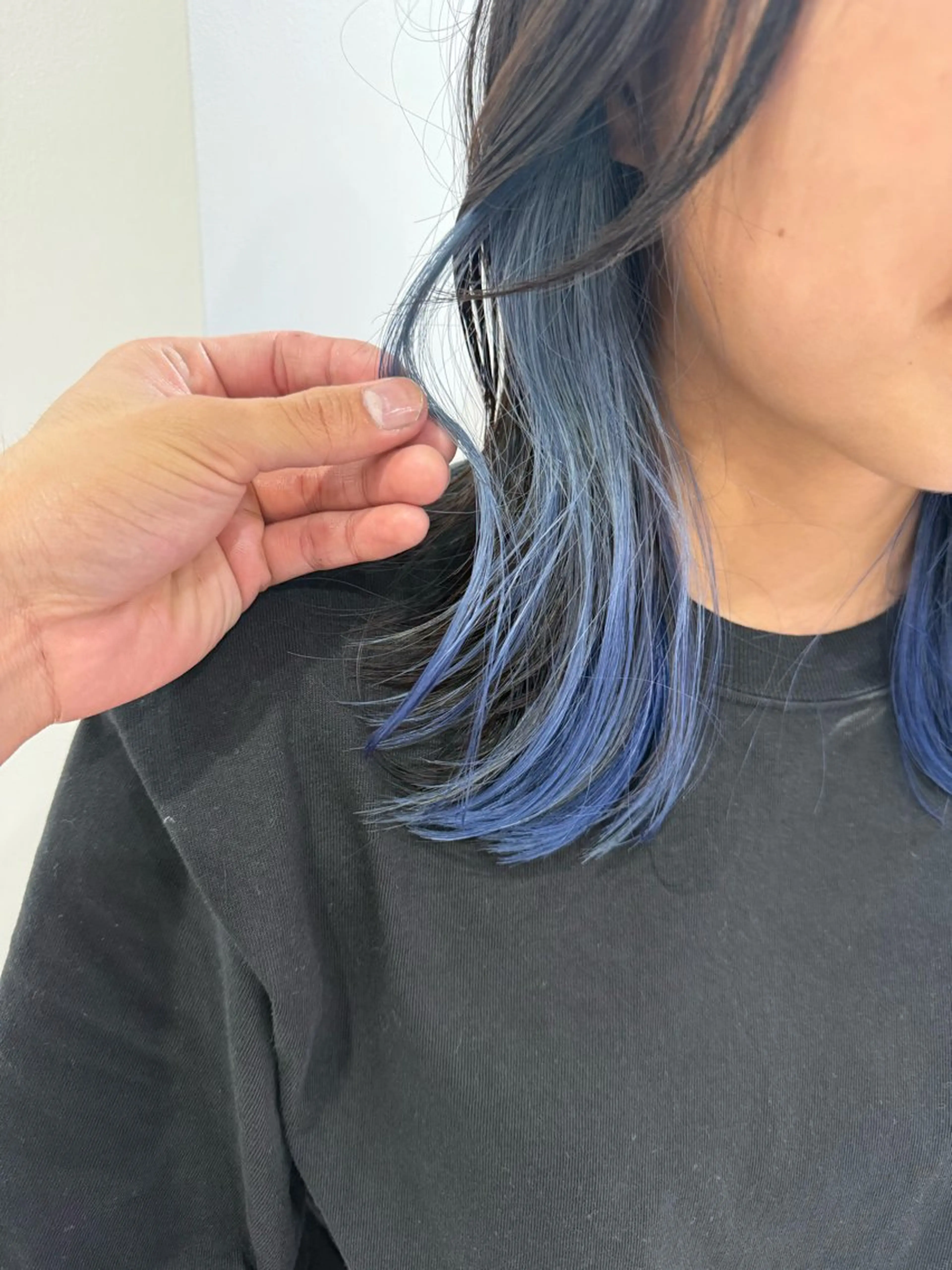 ミディアム カラー ブリーチ インナーカラー ヘアカラー 🌟TOSHI/透明 感カラー/ショートのヘアスタイル