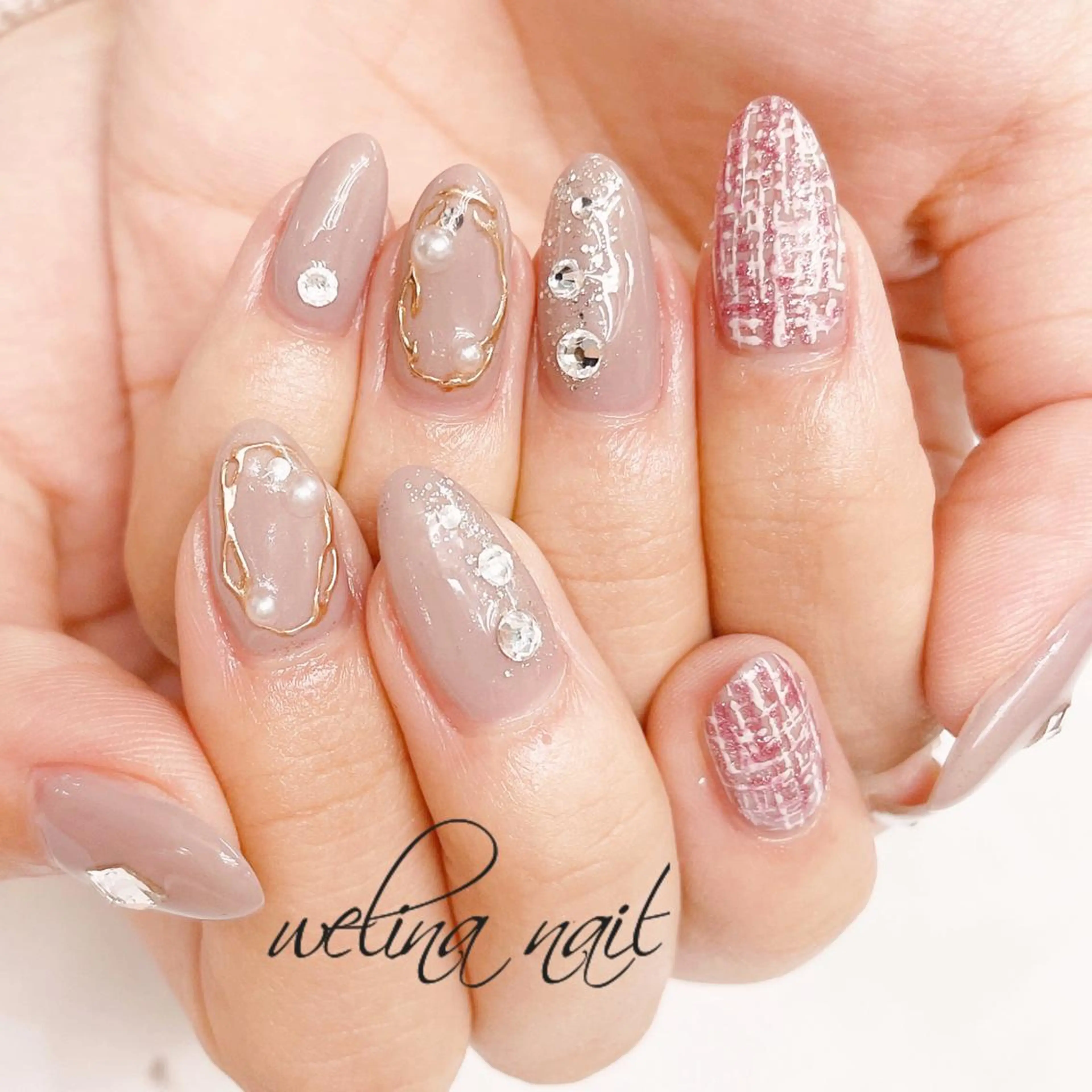 セミロング ハンドネイル WELINA nail salonのエステ・リラクイメージ