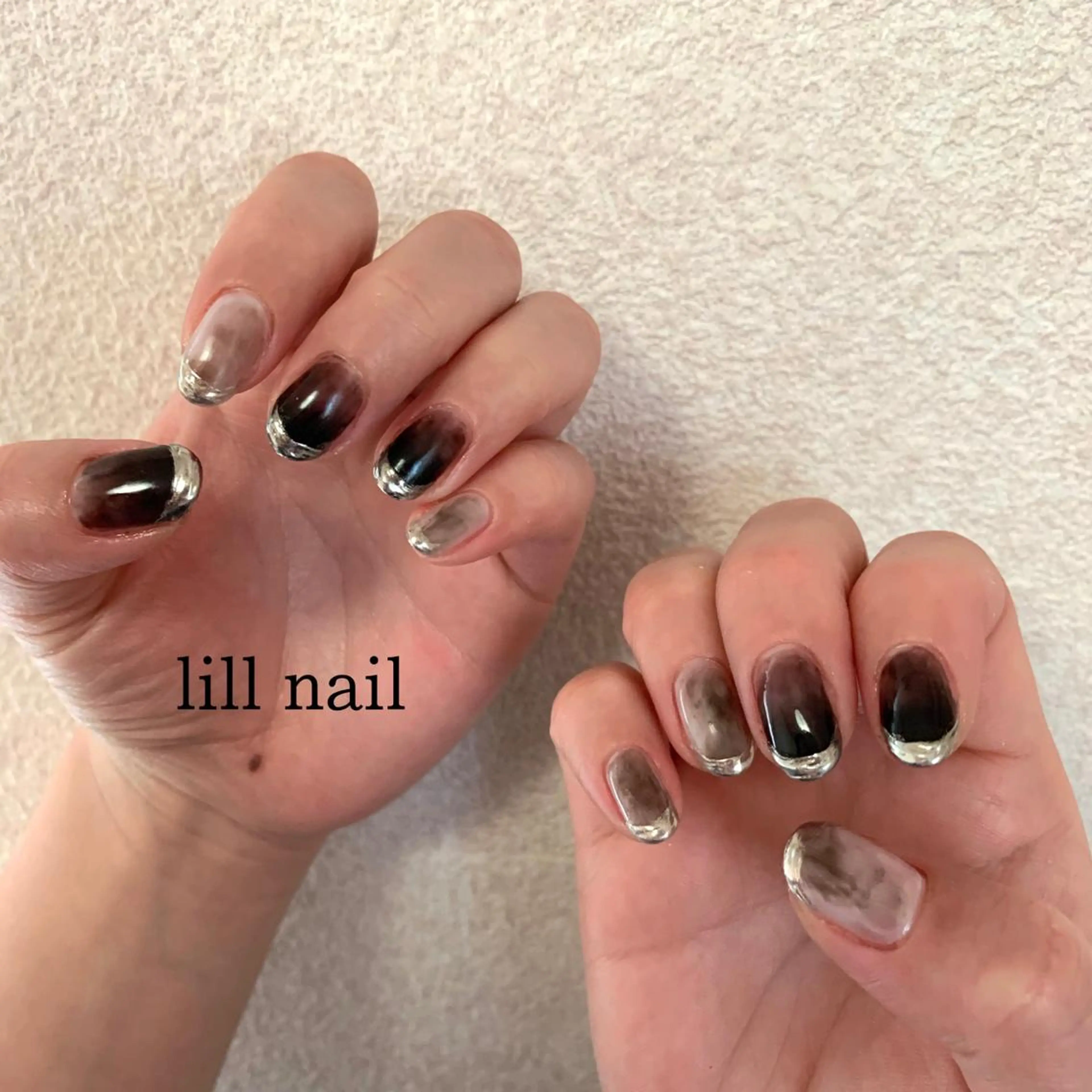 ショート pllia beautyのネイルデザイン