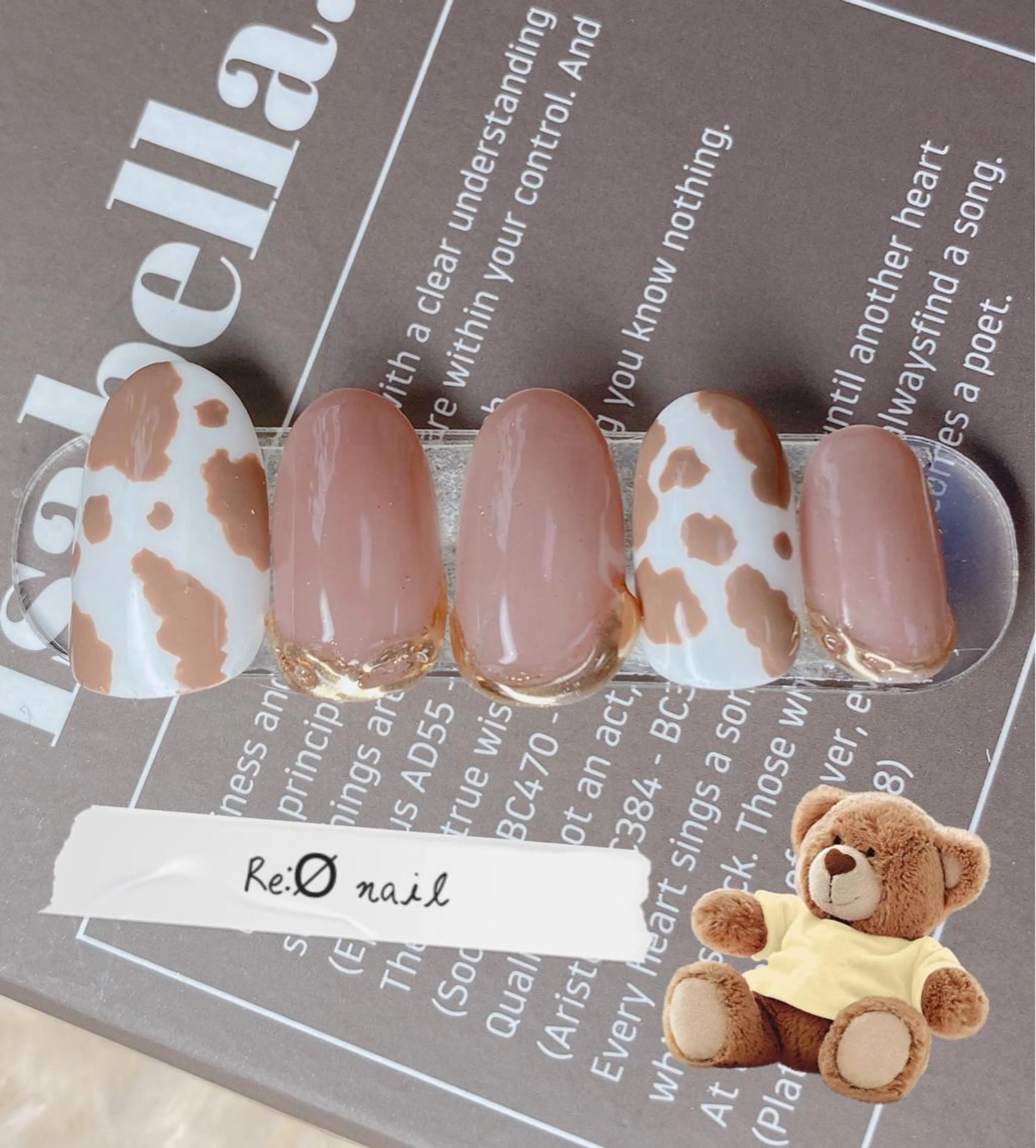 ネイル ハンドネイル Re:Ø nail 🩵TSUJIのネイルデザイン