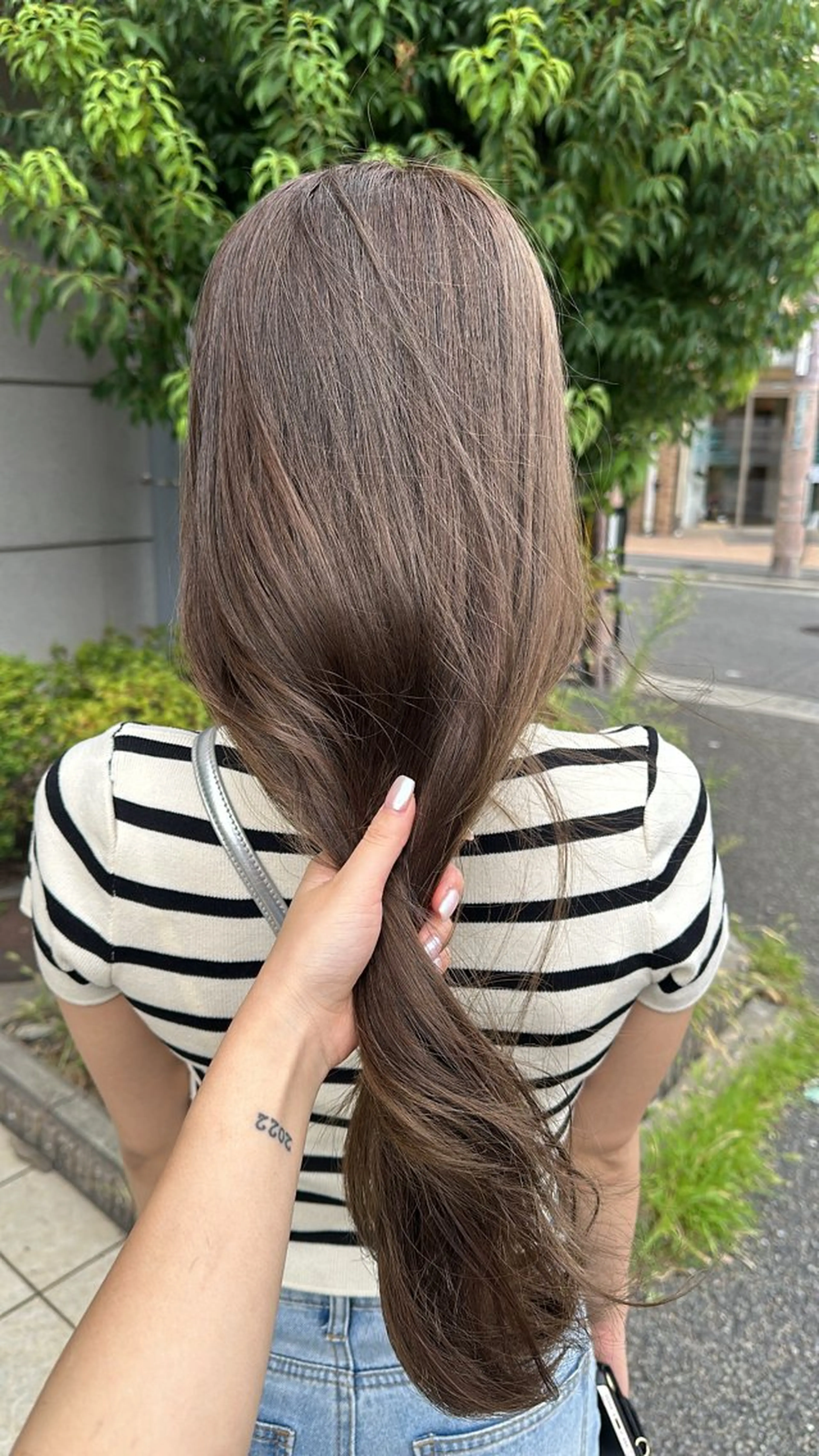 ロング カラー カット ヘアカラー トリートメント 🫧🎀tasty yama🫧🪽のヘアスタイル