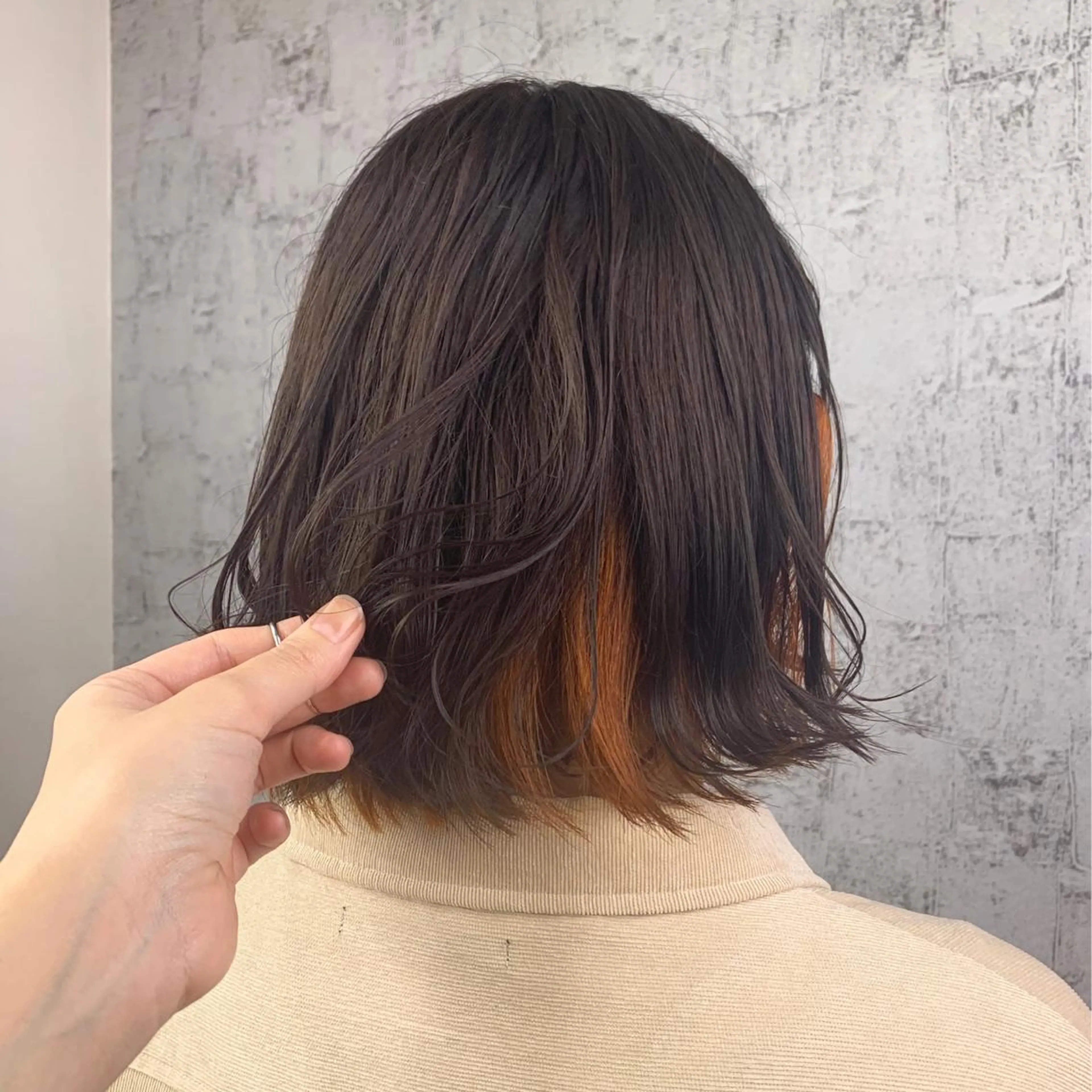 ミディアム 似合わせカット🌿 前川のヘアスタイル