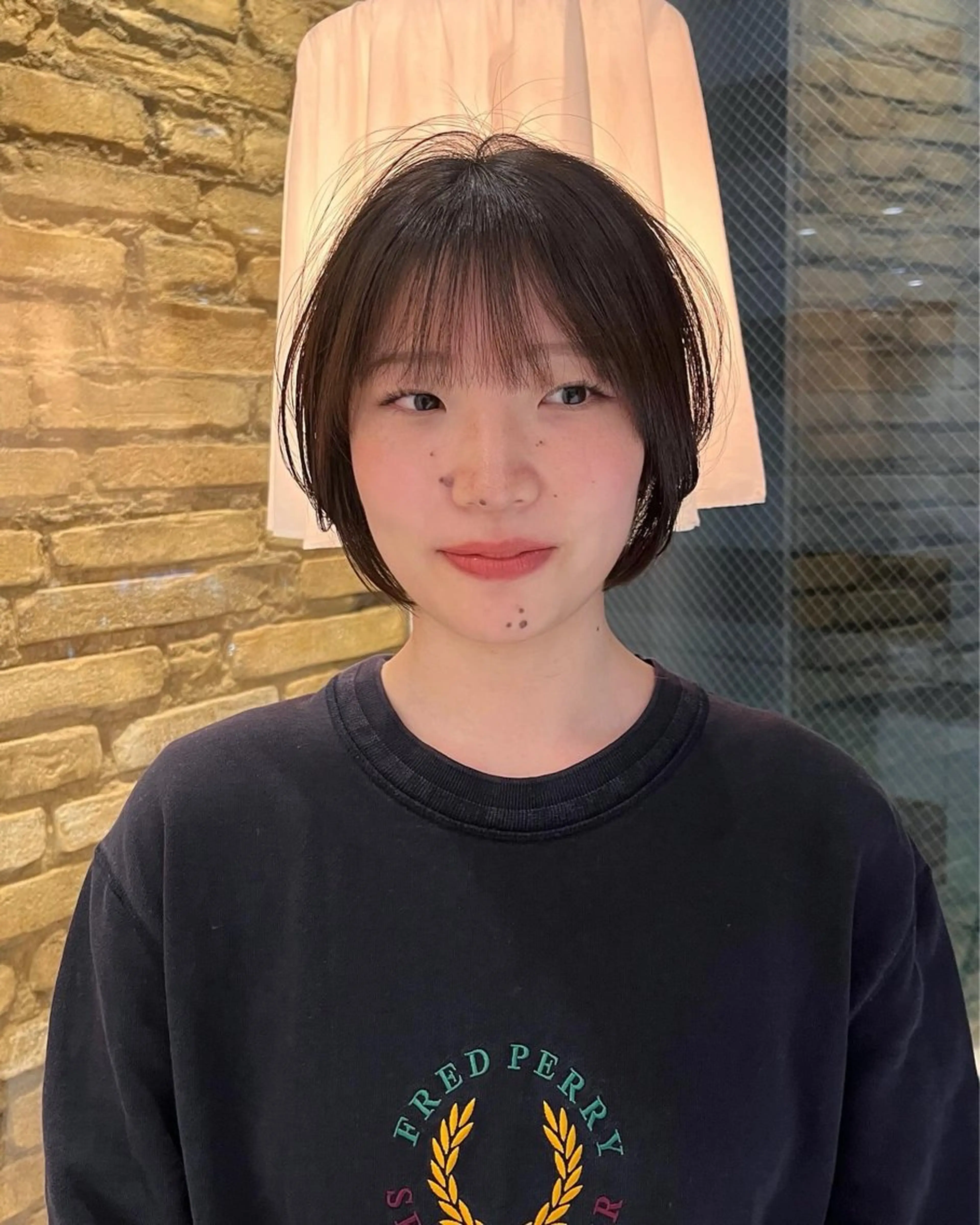 ショート hair make BEHIVE ichibancho AVEDA所属・渡邉  日向子 🌙レイヤー・パーマのヘアスタイル
