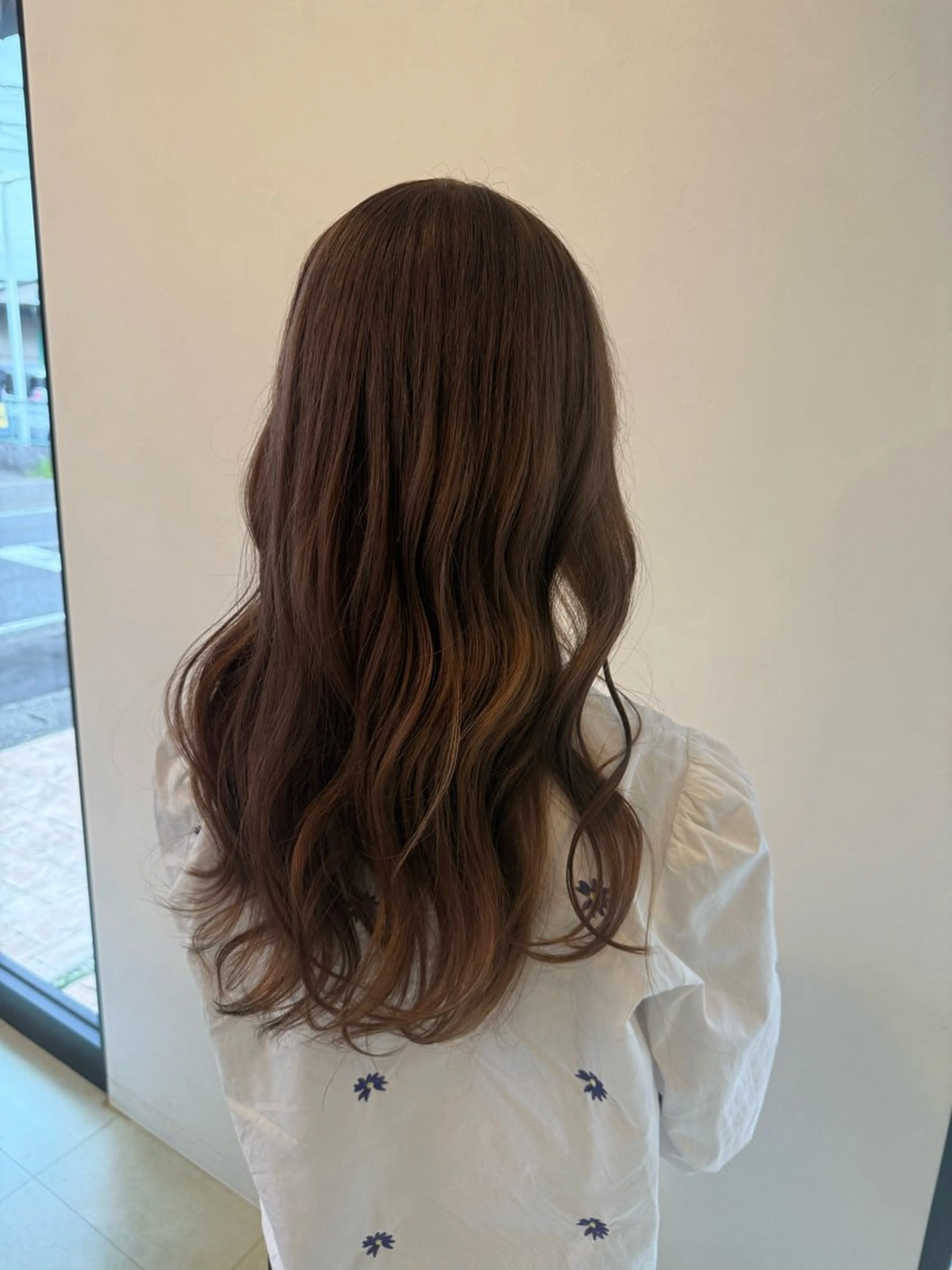 ロング カット ヘアカラー トリートメント ブリーチ/ レイヤー🌙Rikaのヘアスタイル