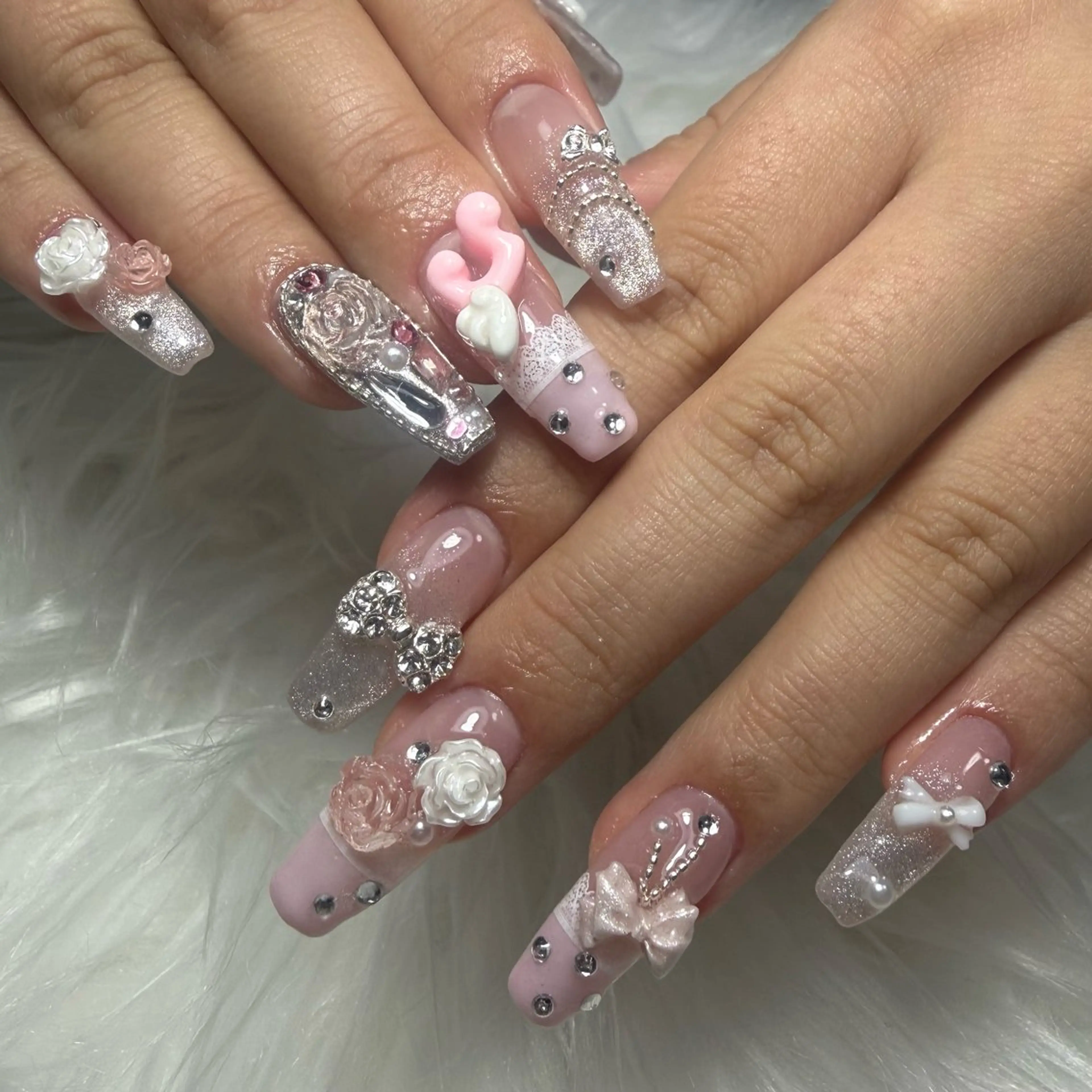 ネイル 持ち込み ハンドネイル L'ino nailのネイルデザイン