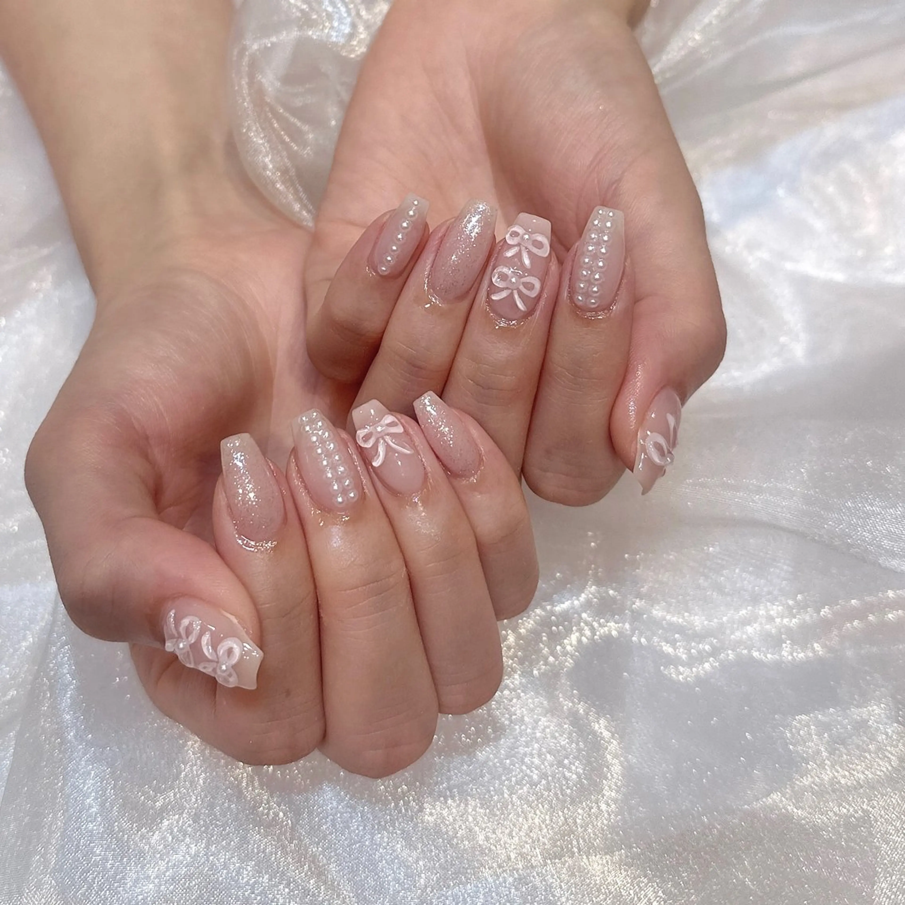ネイル ハンドネイル She nail studio 原宿店所属・いいだえみ ୨୧ᵕ̤ᴗᵕ̤)のネイルデザイン