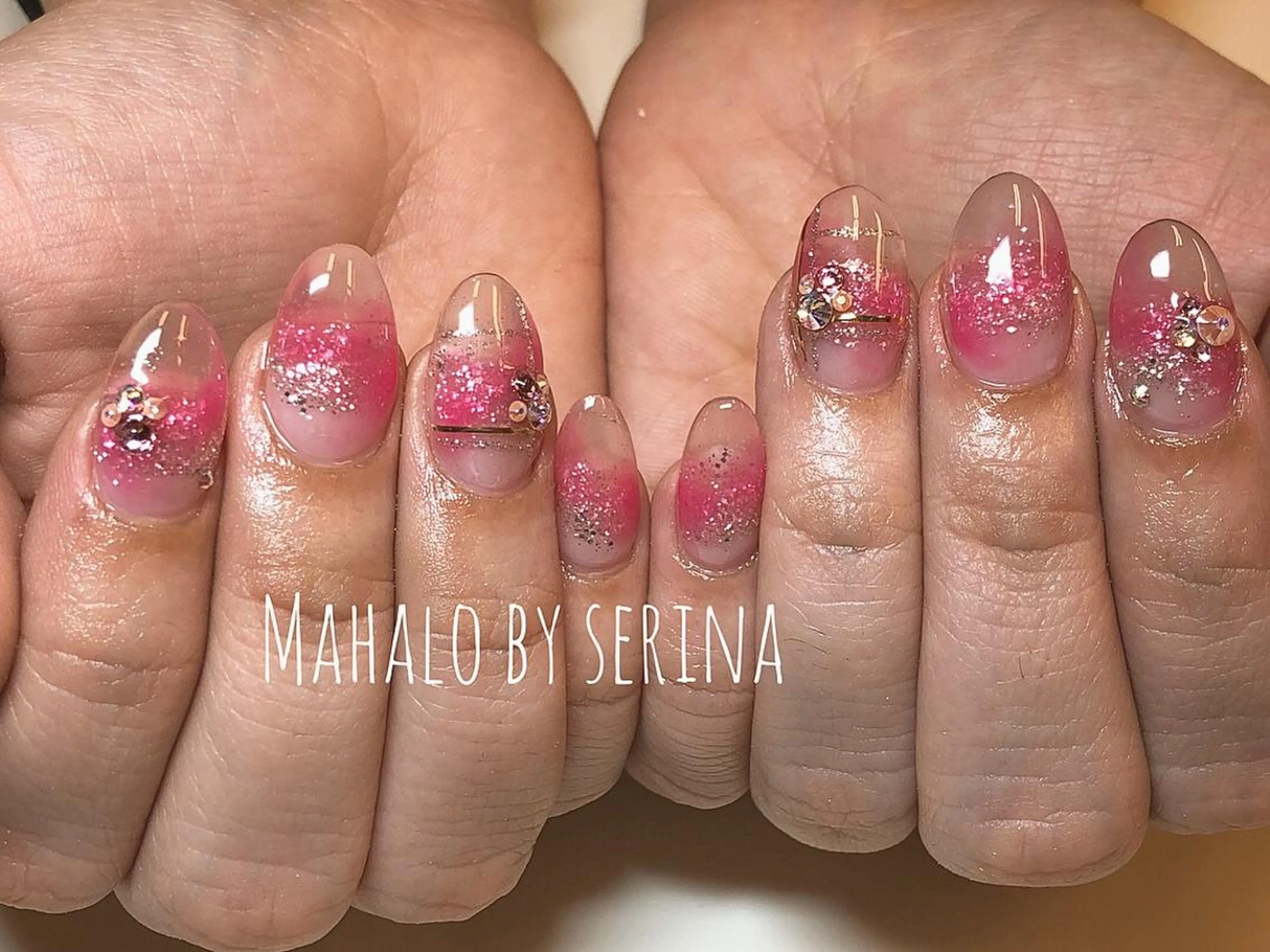 ショート カラー ネイル SUNNY BAE. SERINAのネイルデザイン