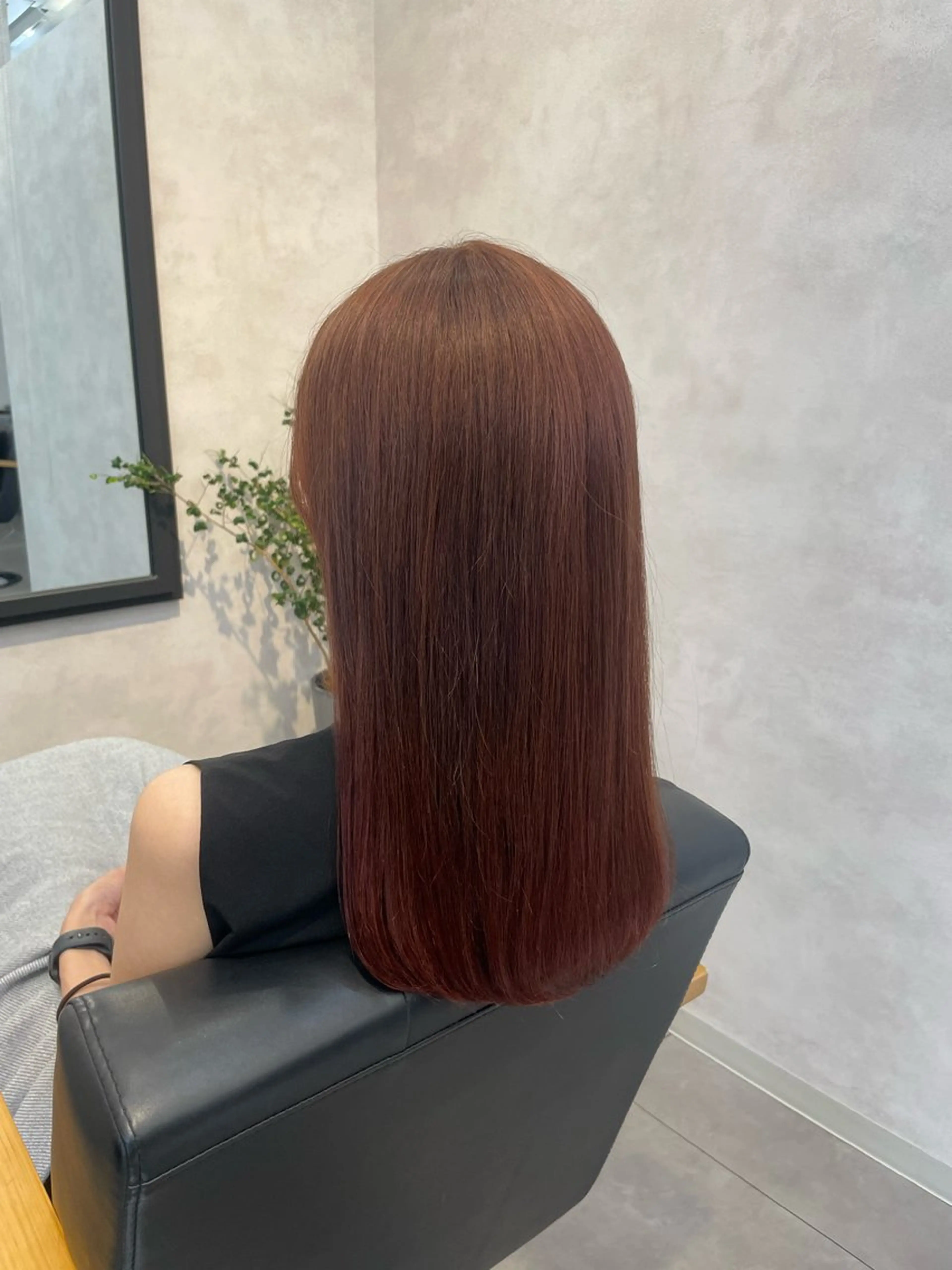セミロング カラー ヘアカラー トリートメント 今村 南穂のヘアスタイル