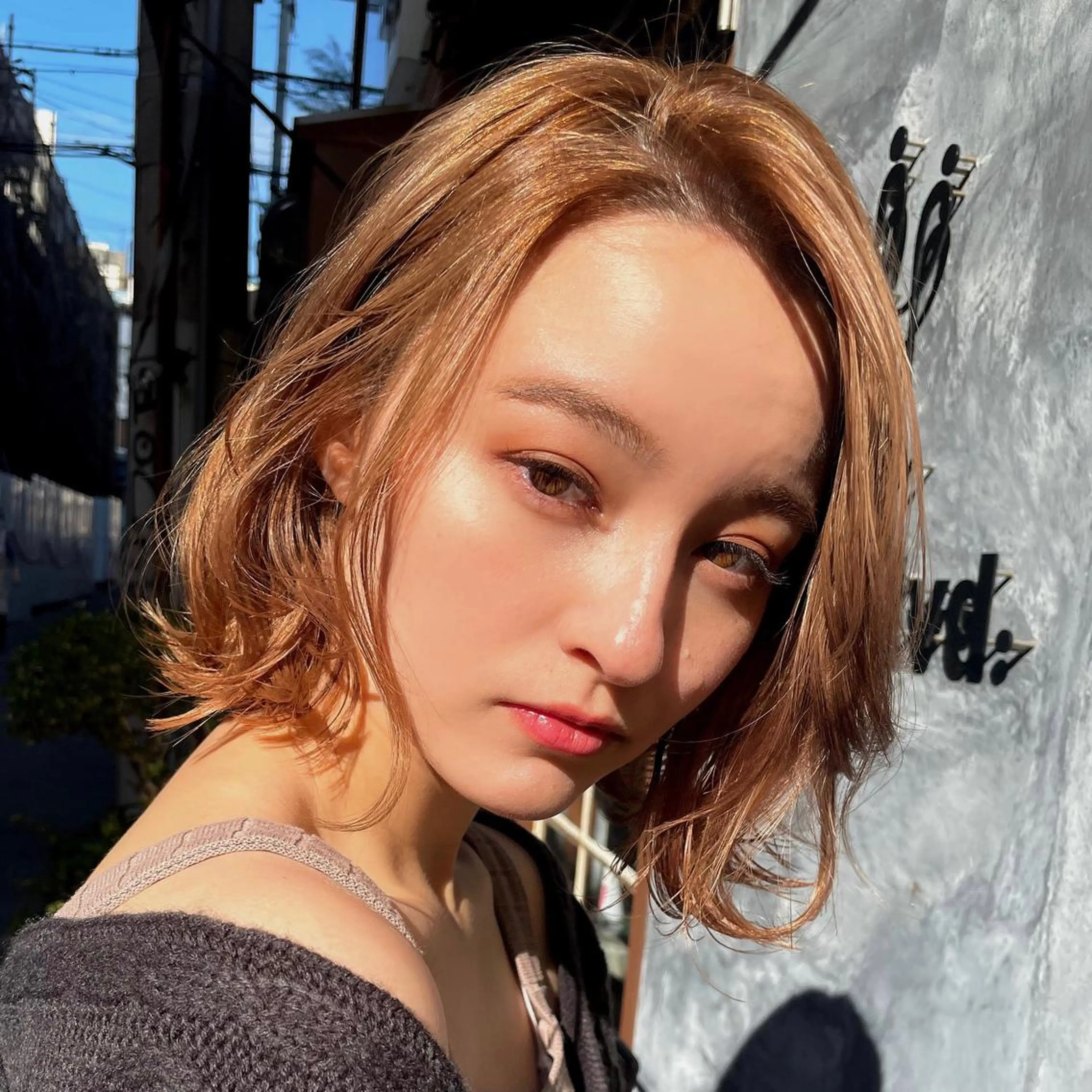 ミディアム hair & fashion shiomi H 【ヘアー アンド ファッション シオミエイチ】所属・堀尾 愛莉のヘアスタイル