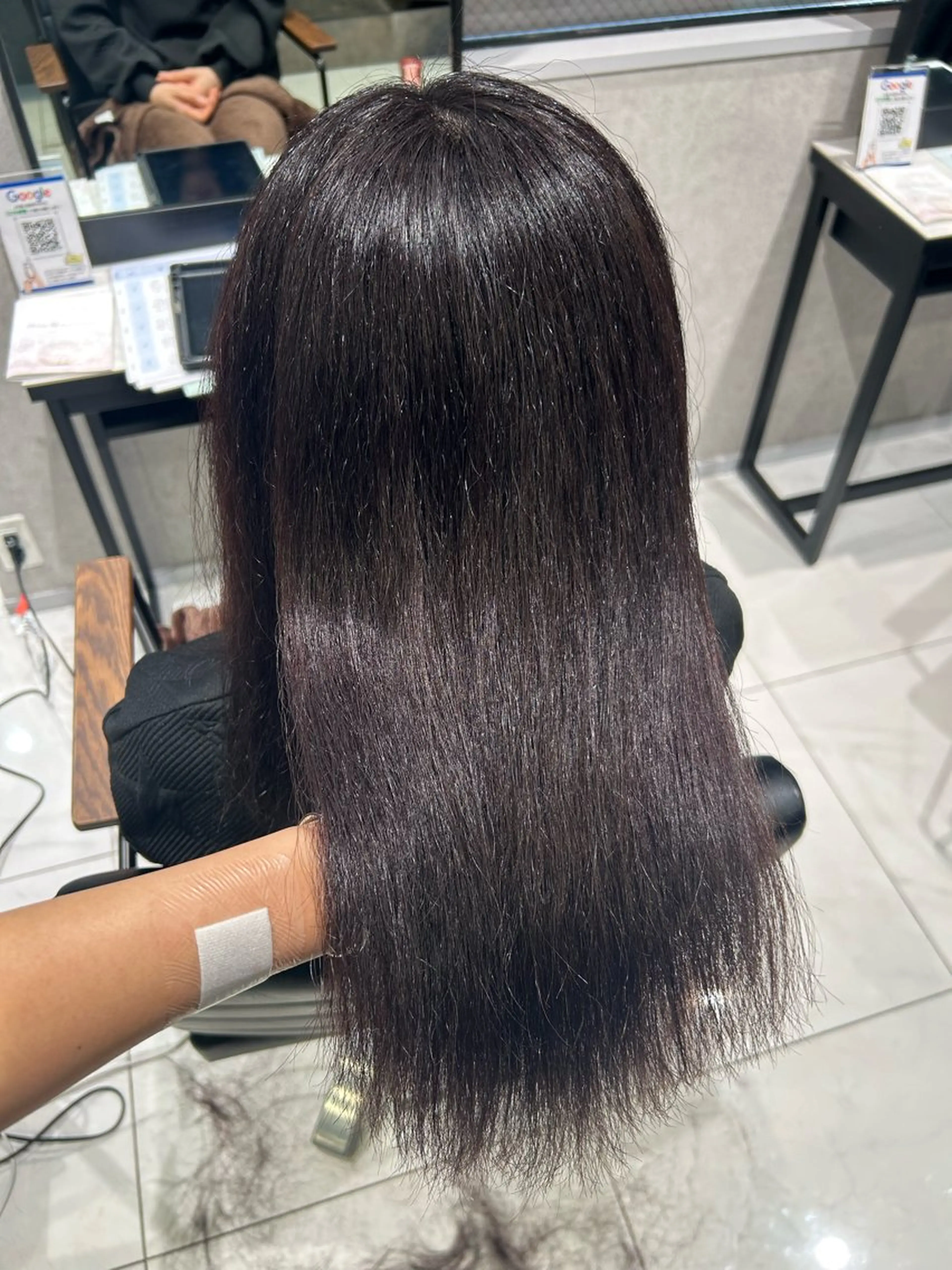 カラー 透明感カラー 透明感カラー💙 束感まつげ🪼海月のヘアスタイル