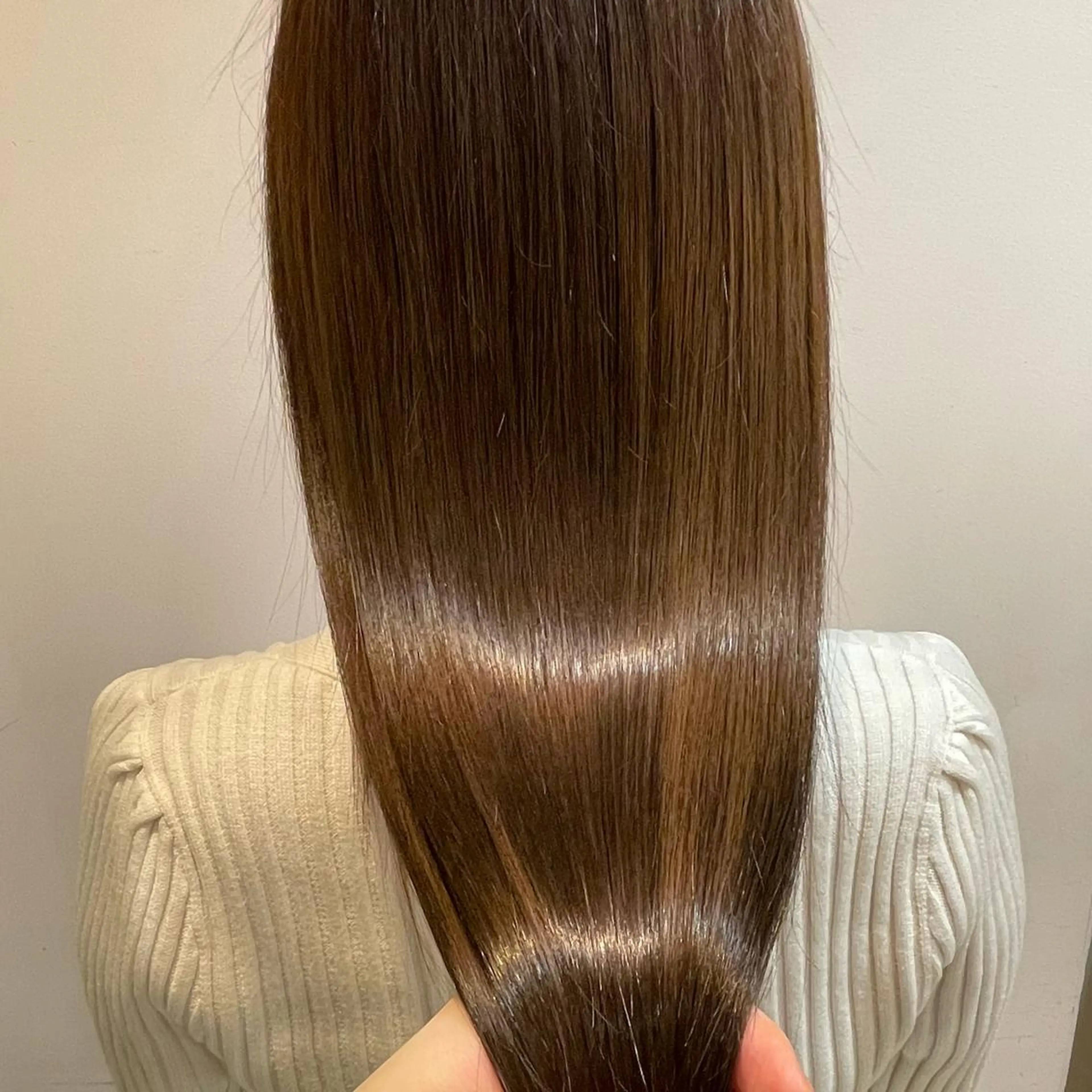 ロング 髪質改善 トリートメント 【髪質改善カラー】 うるはのヘアスタイル
