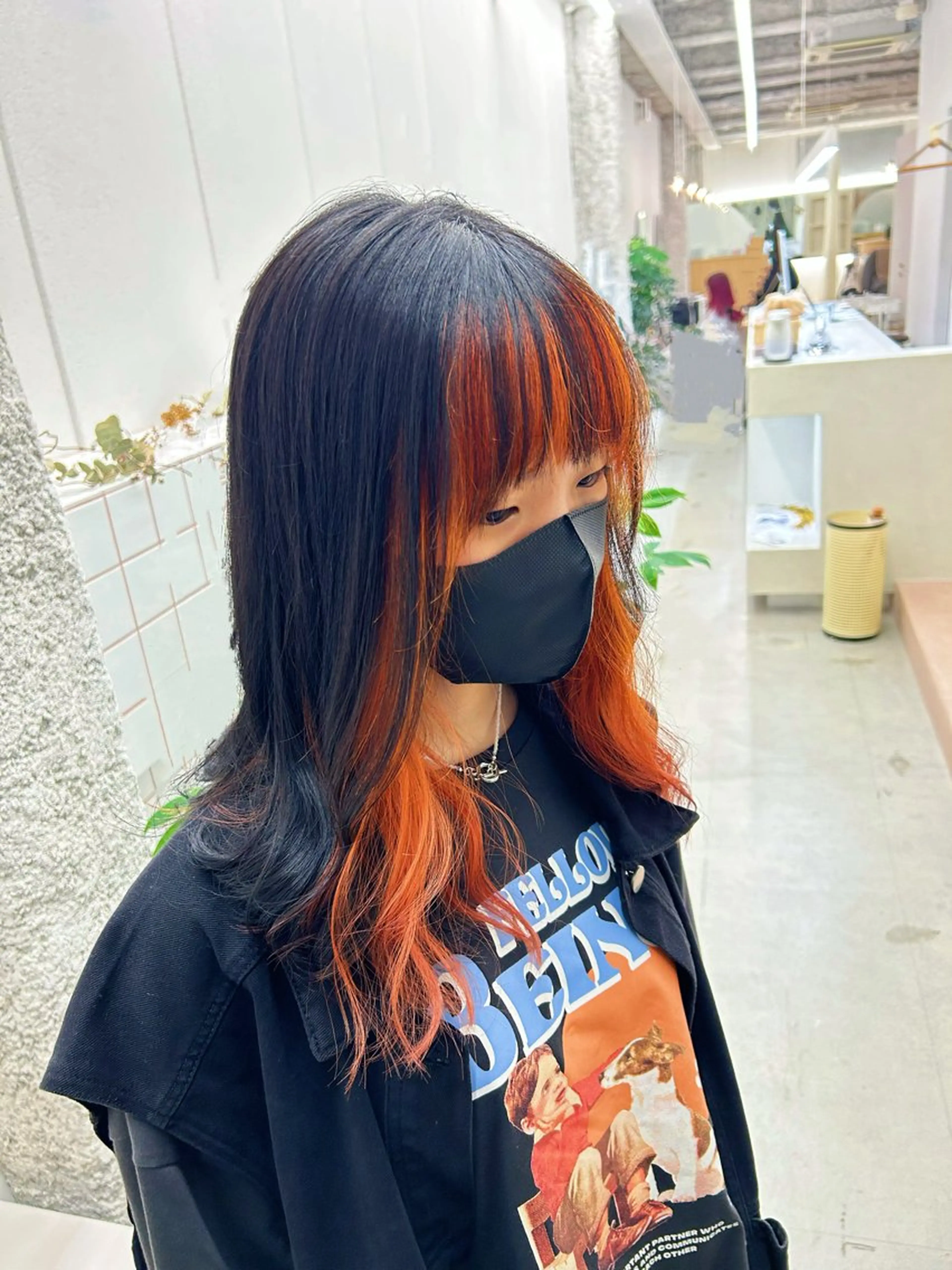 ロング 髪質改善 カット ヘアカラー トリートメント 名古屋/伏見/花屋 併設/不破新のヘアスタイル