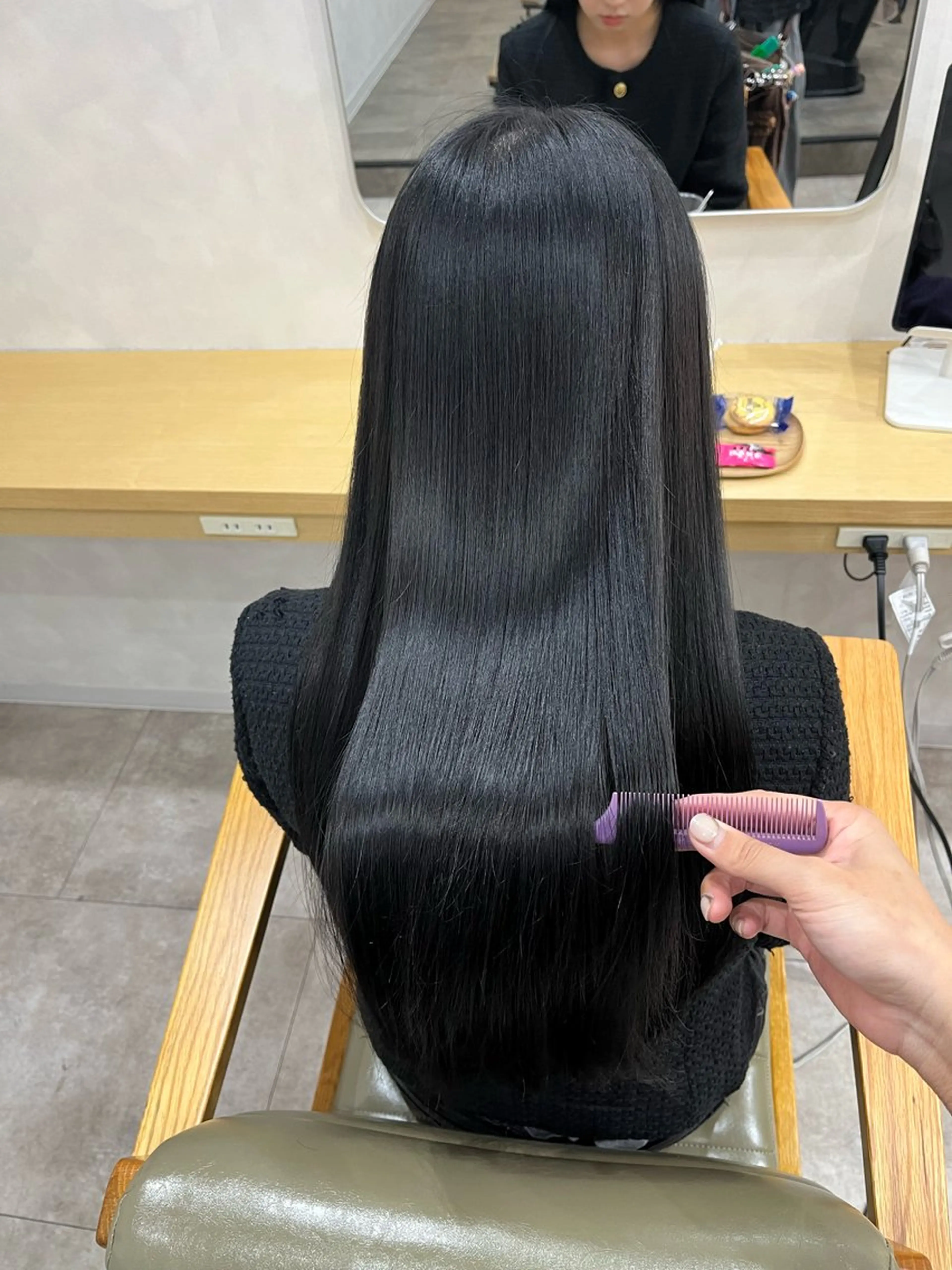 ロング カラー カット ヘアカラー トリートメント 髪質改善/レイヤー/ ボブ/磯野史歩のヘアスタイル