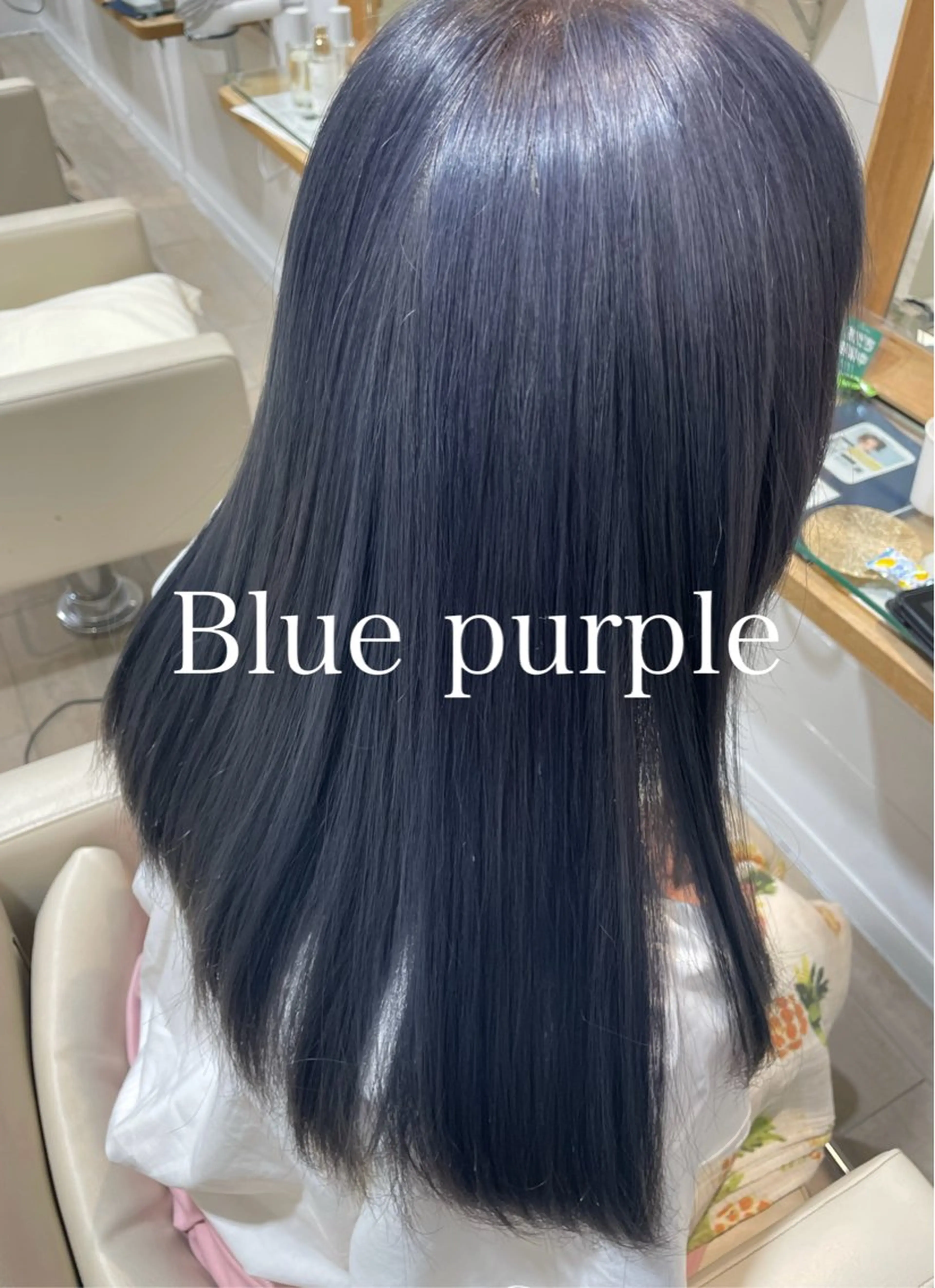 セミロング カラー スズキ マリのヘアスタイル