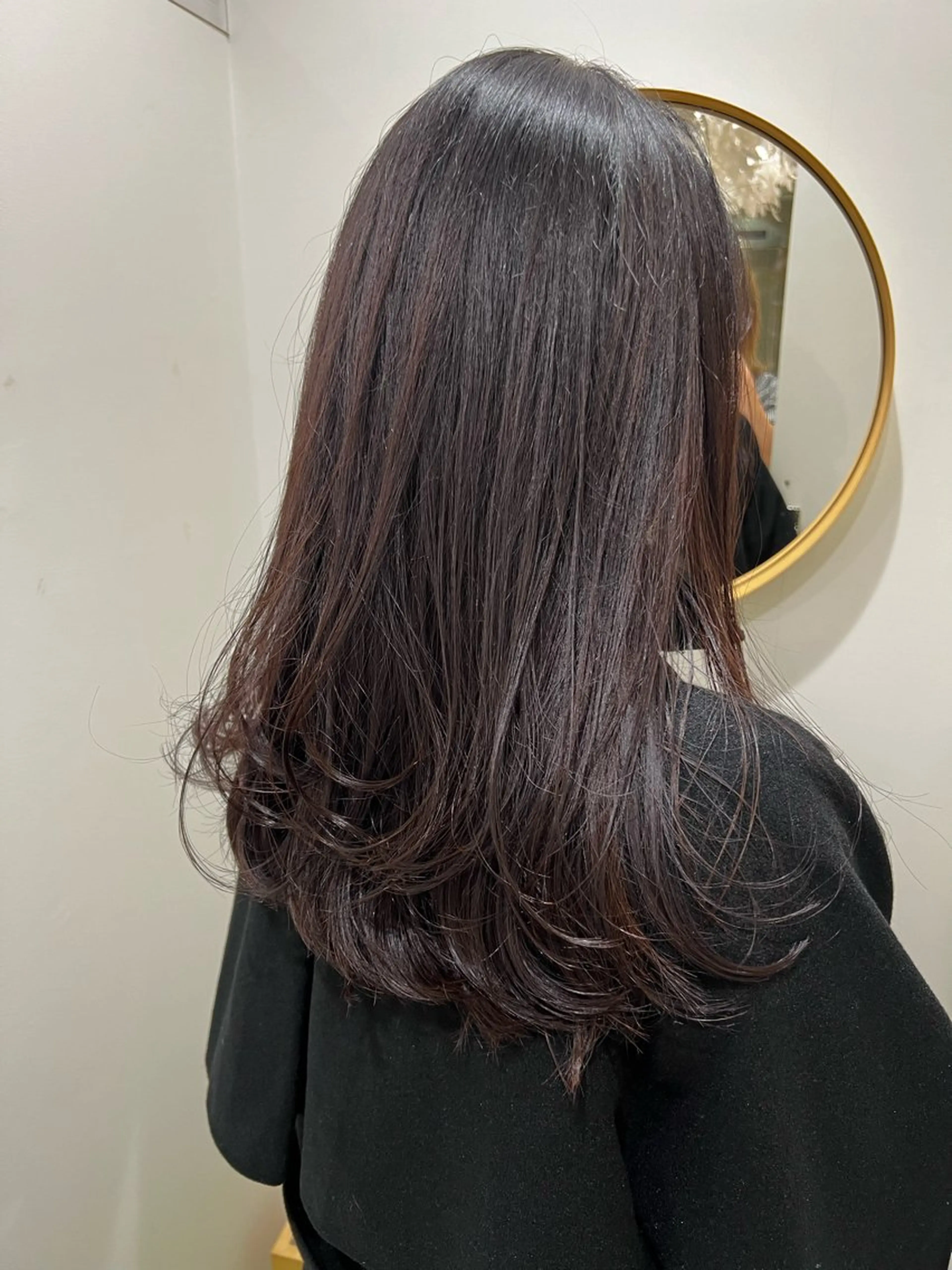 セミロング レイヤーカット Aman  D'or所属・ショート/ボブ/東 千耀のヘアスタイル