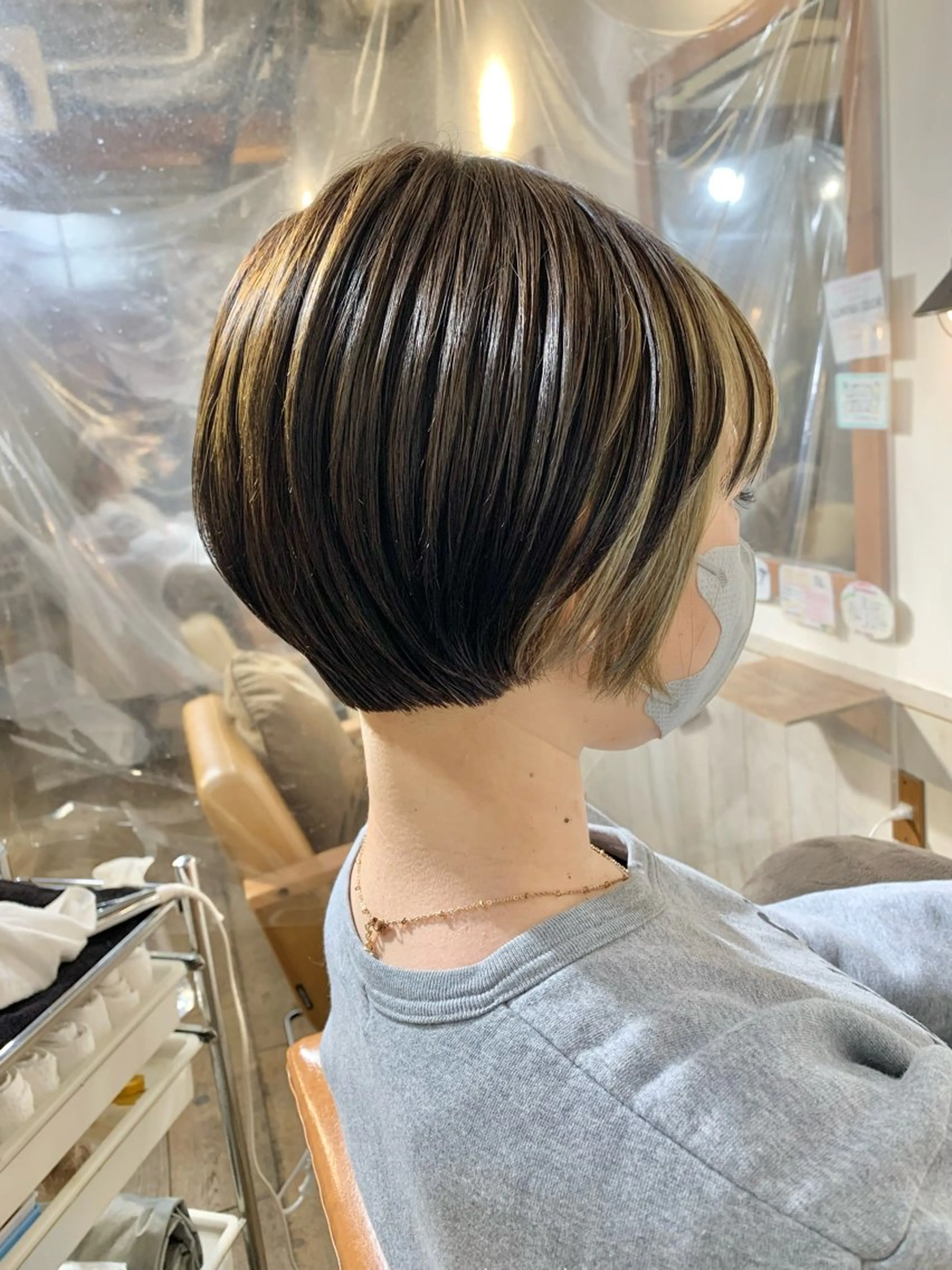 ショート 透明感カラー/ボブ /佐藤伶のヘアスタイル