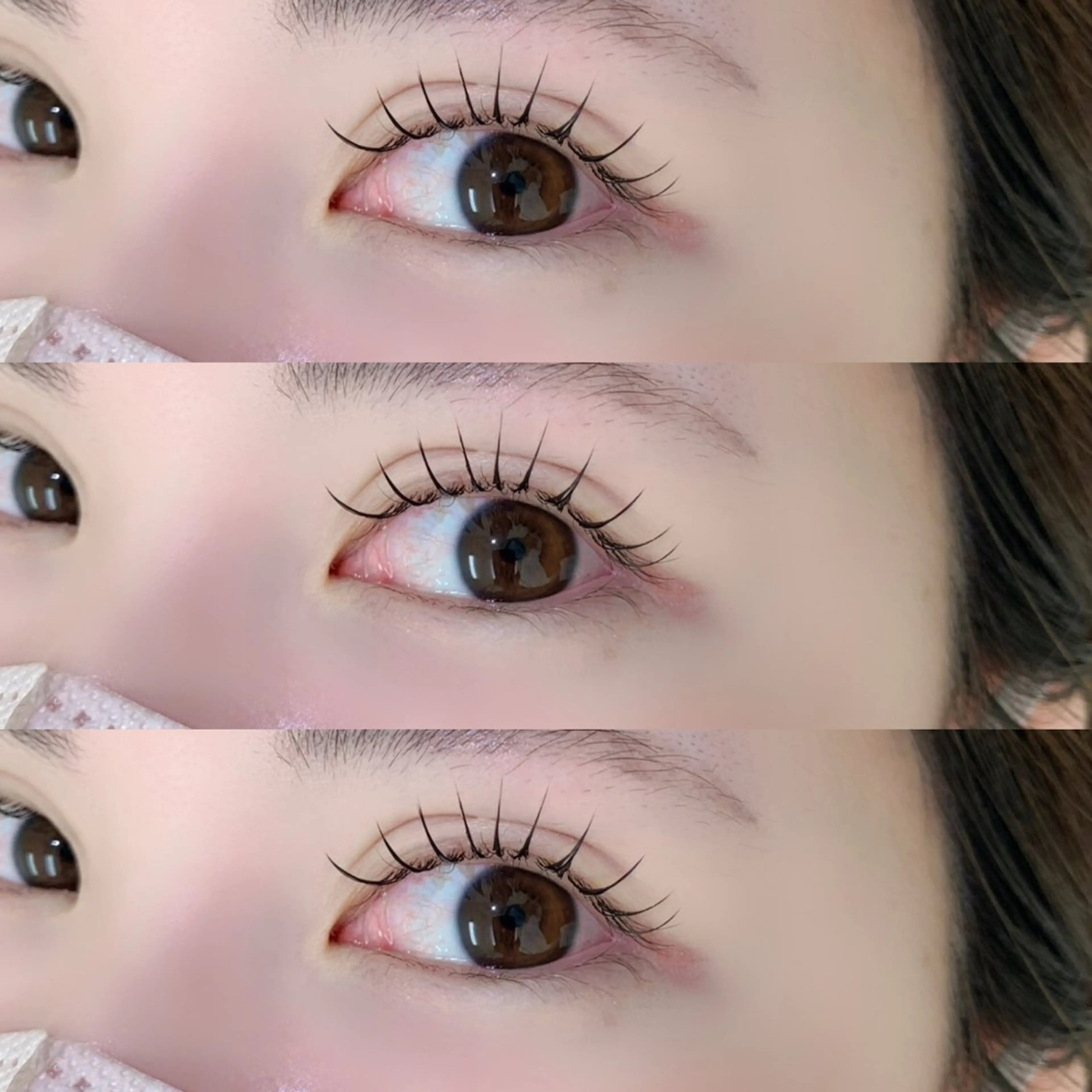 LEDパリエク🎀パーマ×フラットラッシュ100本☆の写真
