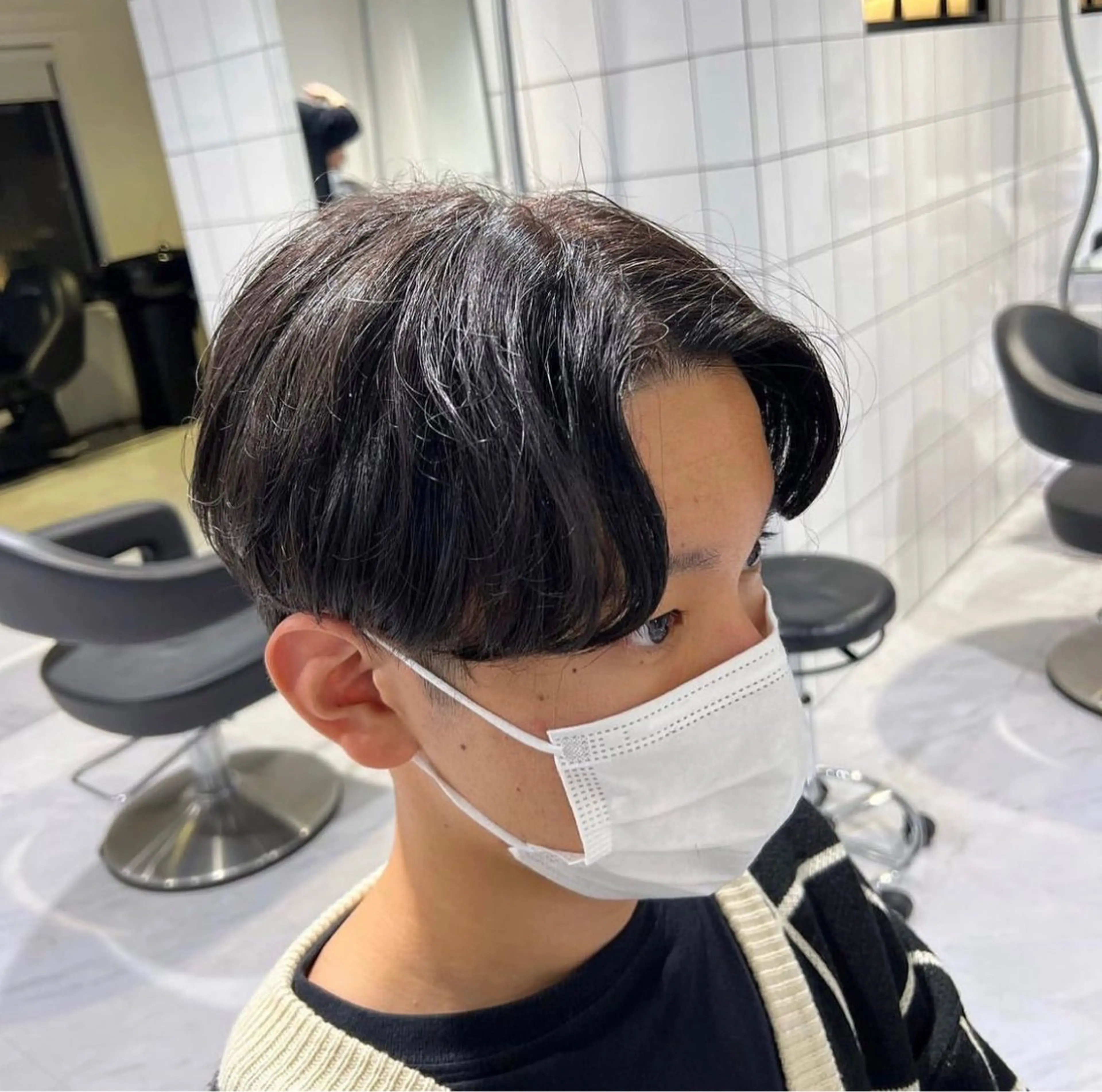 パーマ メンズ カット パーマ 🌟あゆ🌟 女子ウケスタイルのヘアスタイル