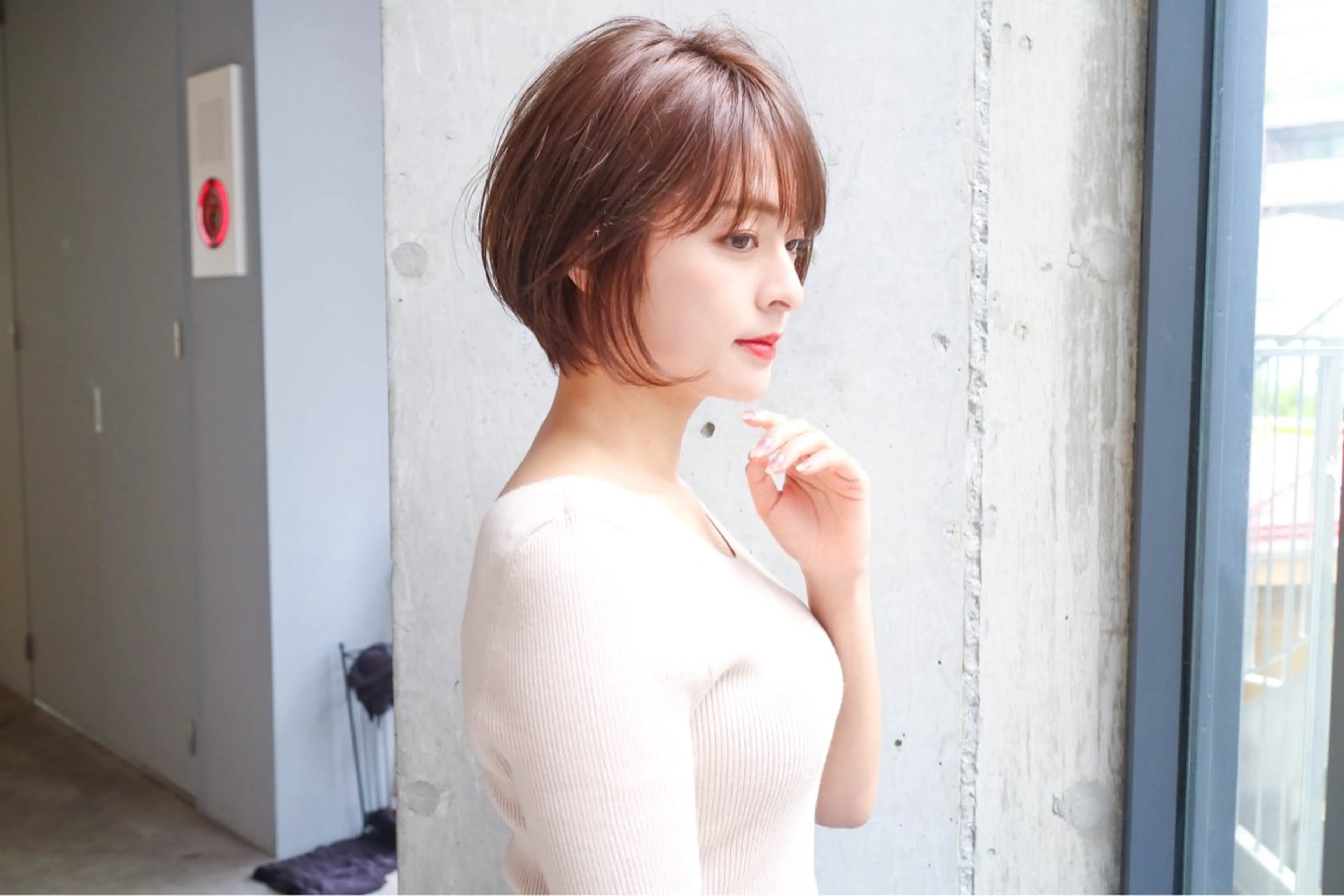 【✨当日限定✨】カット+艶カラー+髪質改善UPTOGLOSSトリートメントの写真