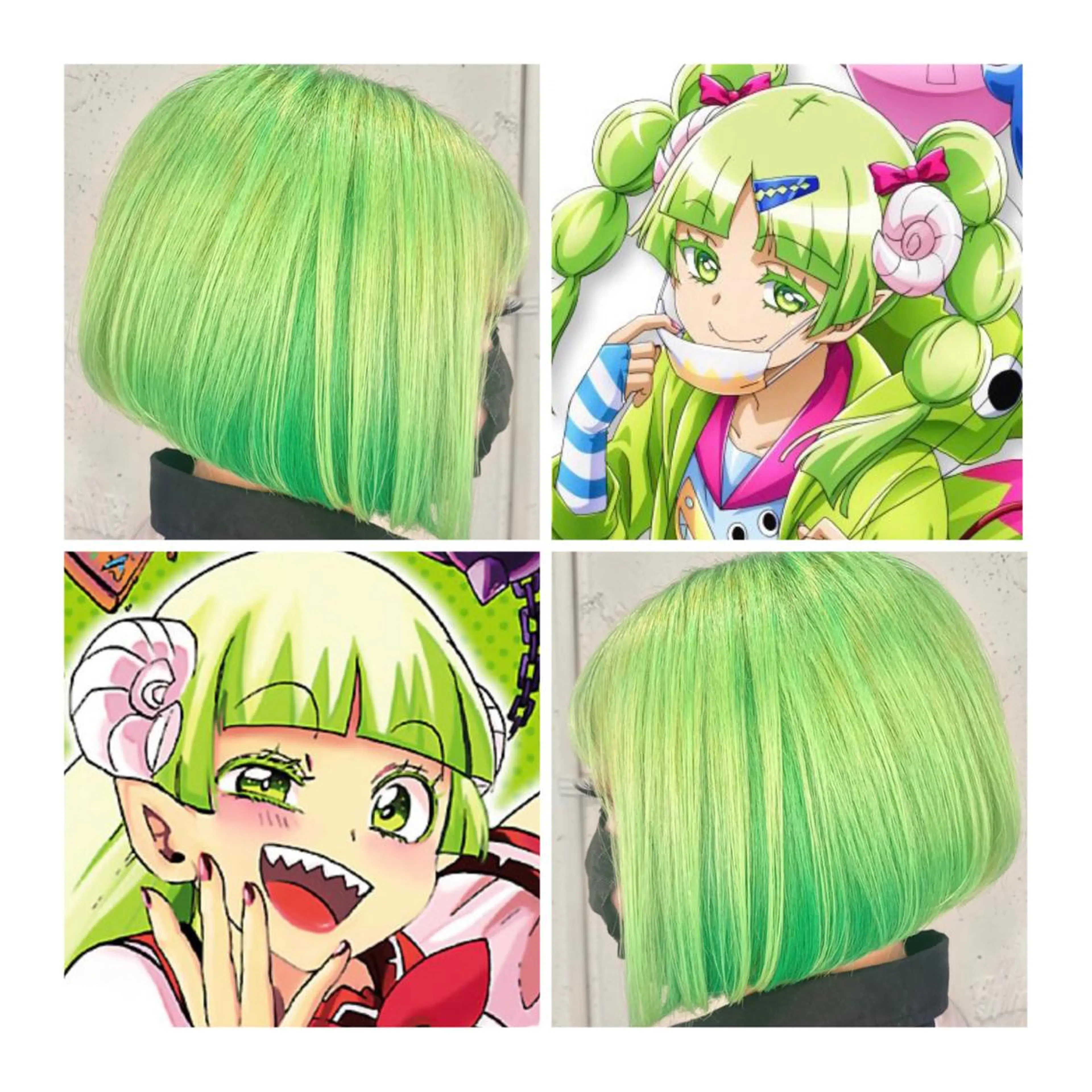 ショート カラー GARU-ガル-所属・TSUNO🦖 派手髪/オタク美容師のヘアスタイル