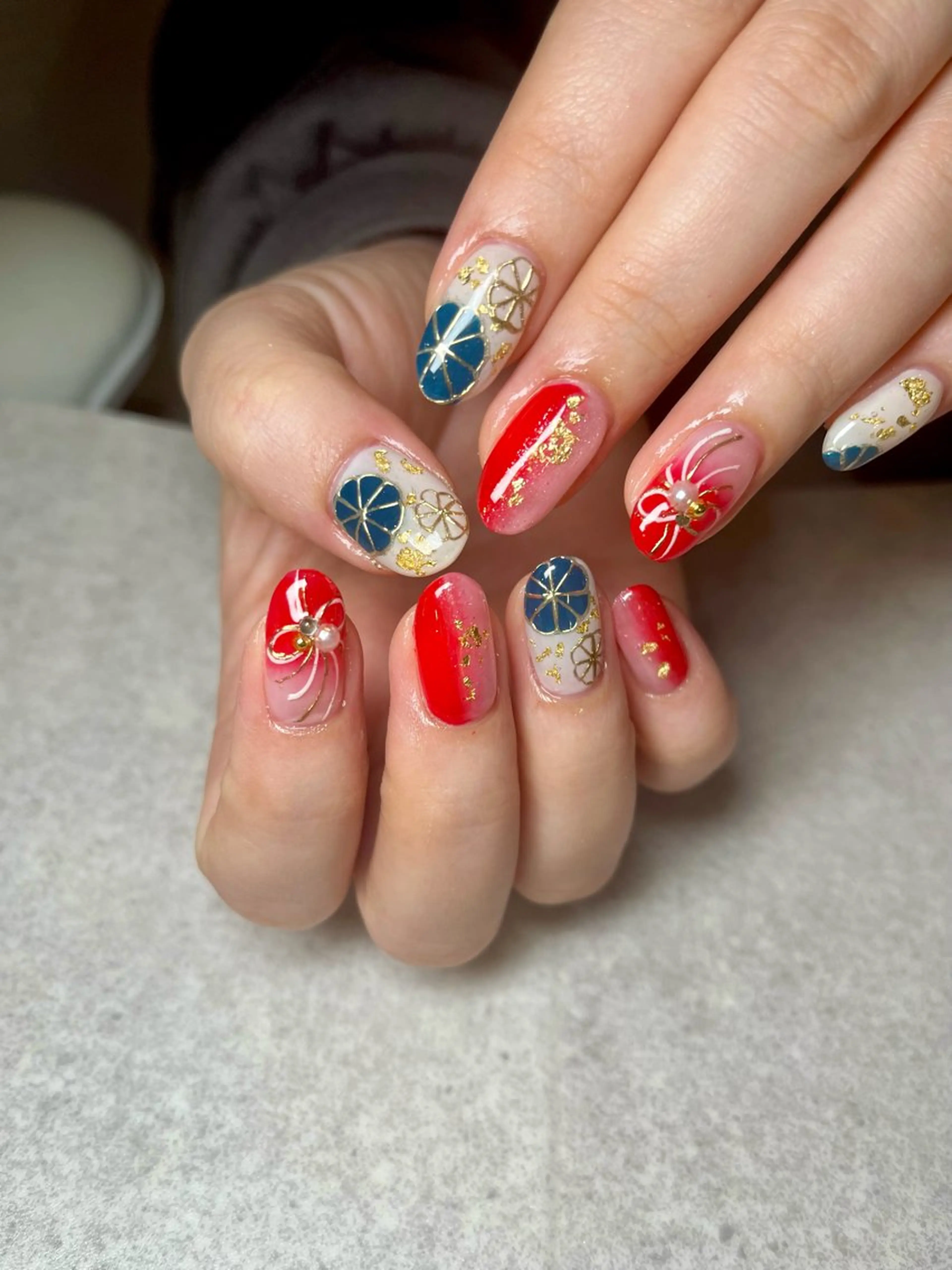 ネイル ハンドネイル elu船橋店 KAORIのネイルデザイン