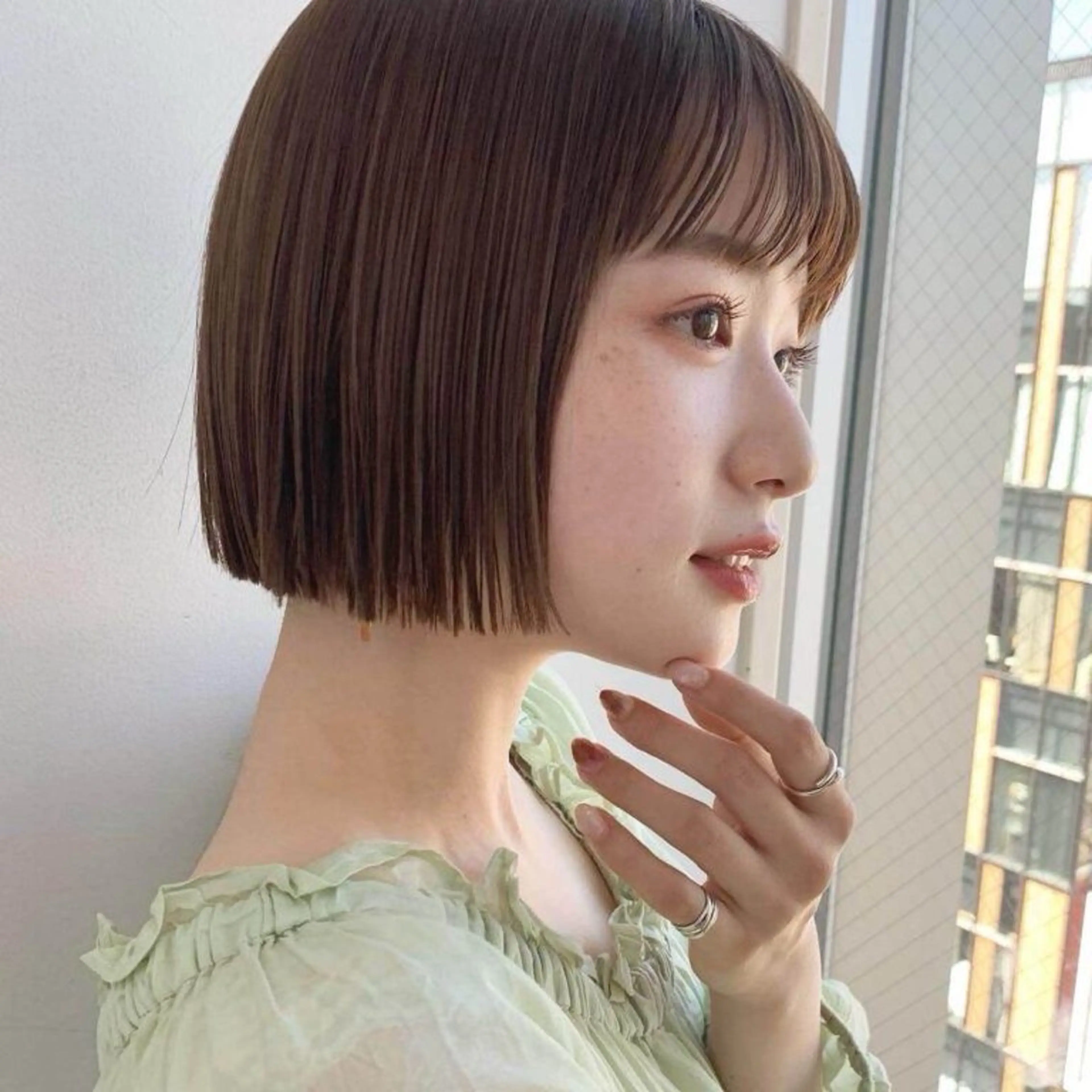 ショート 🌷ボブ/ハイライト /tomomi🌷のヘアスタイル